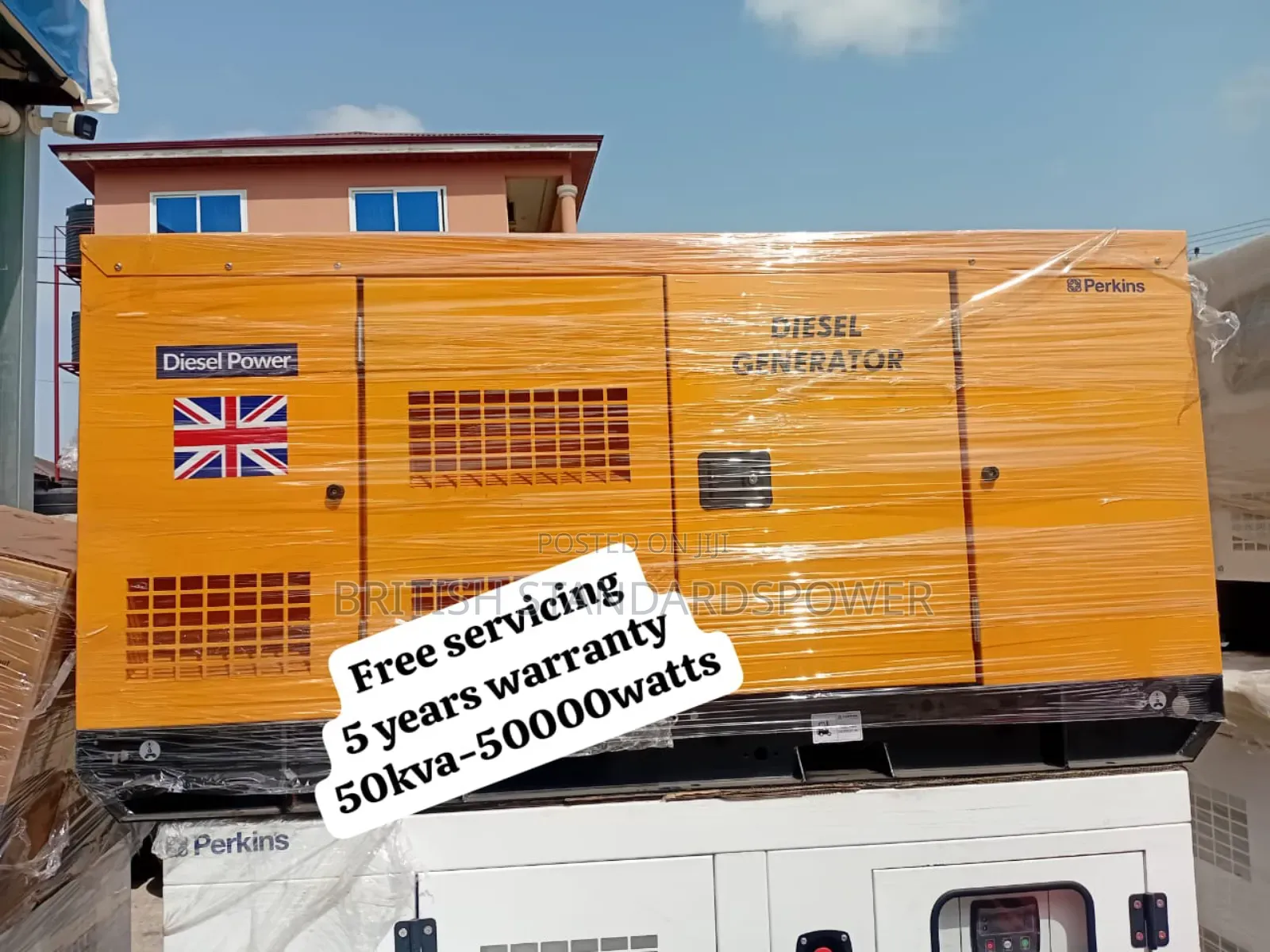 Primepower 50kva Diesel Generator for Industrial Use