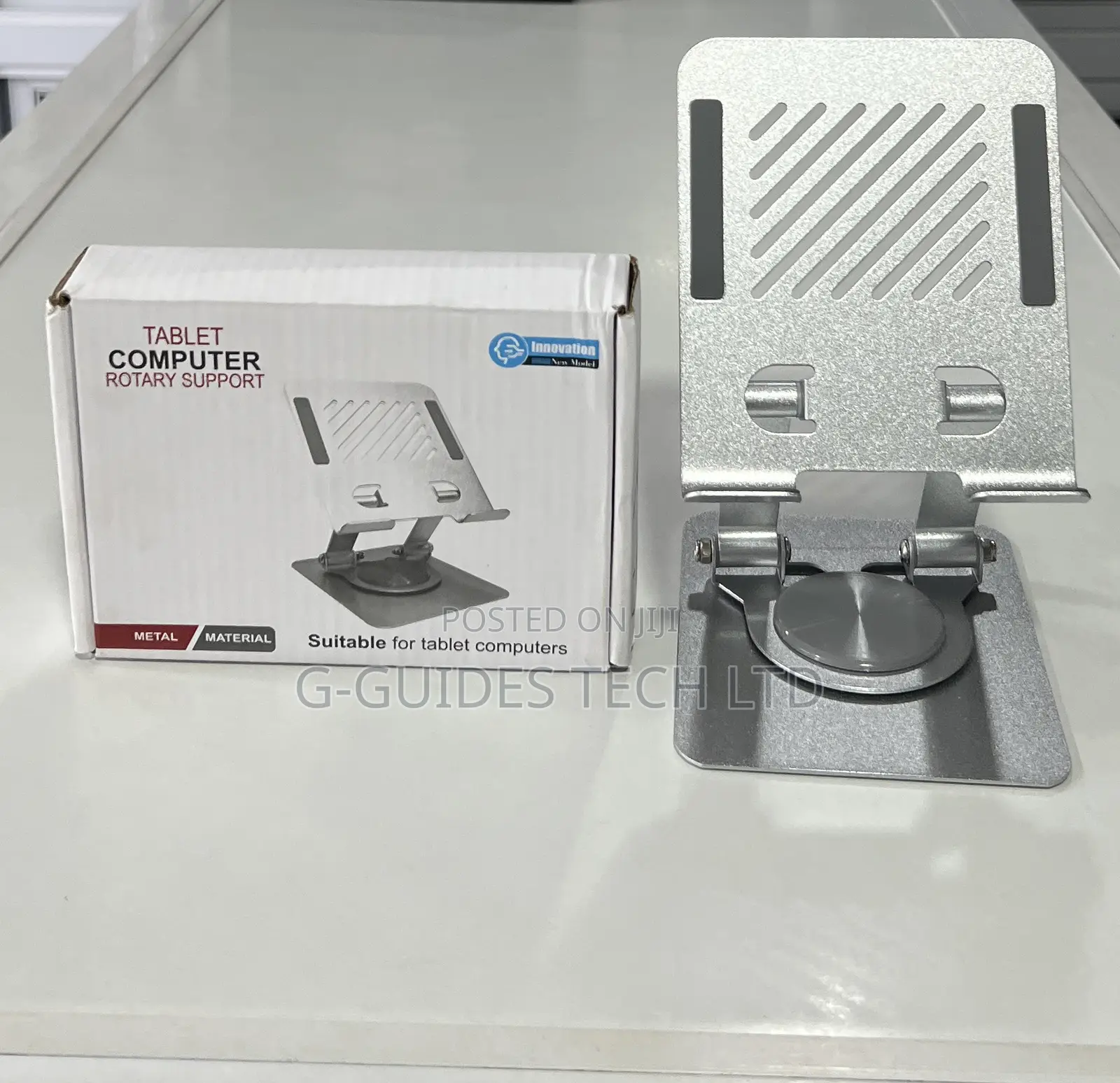 Tablet Stand With Rotating Base