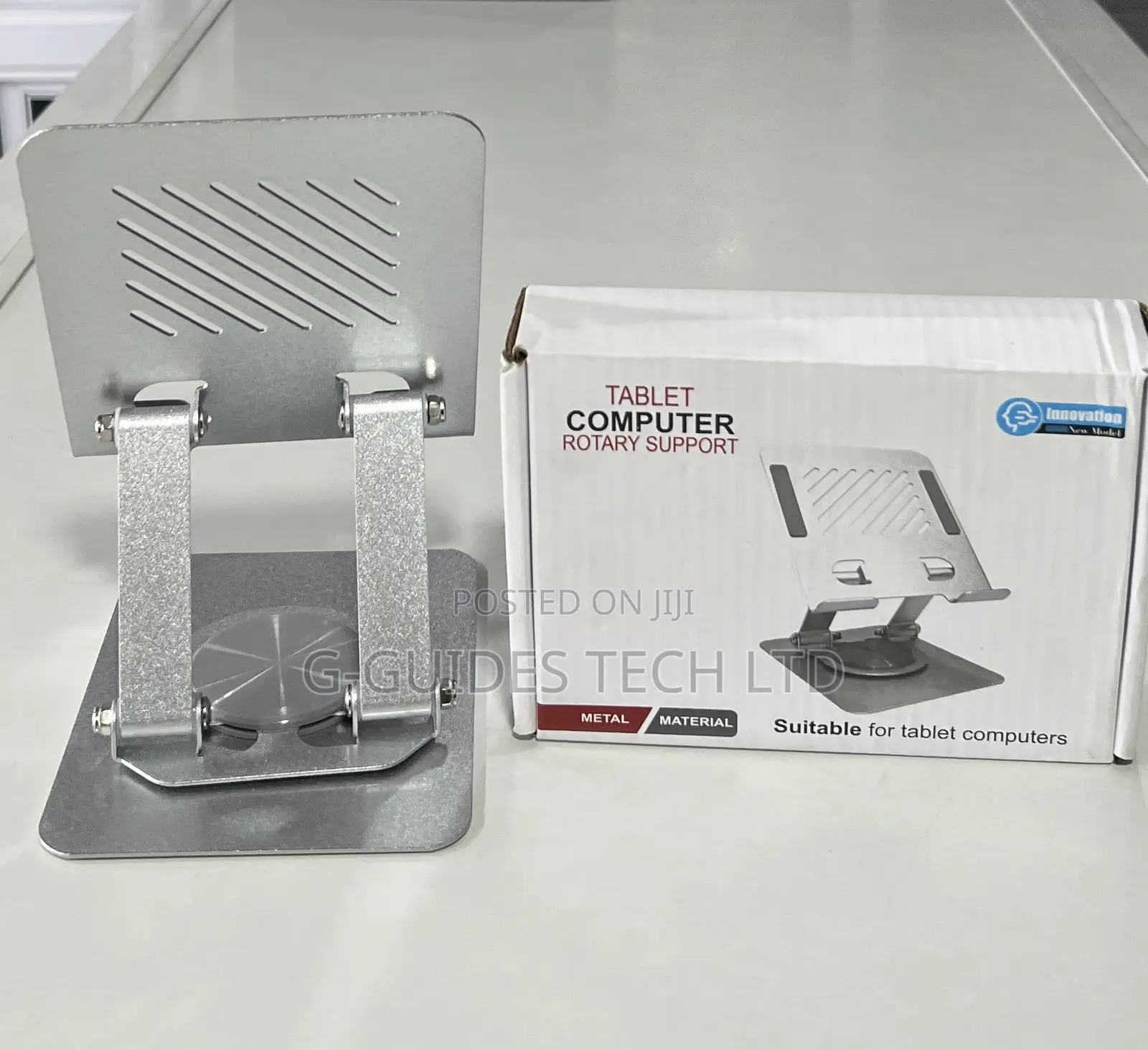 Tablet Stand With Rotating Base