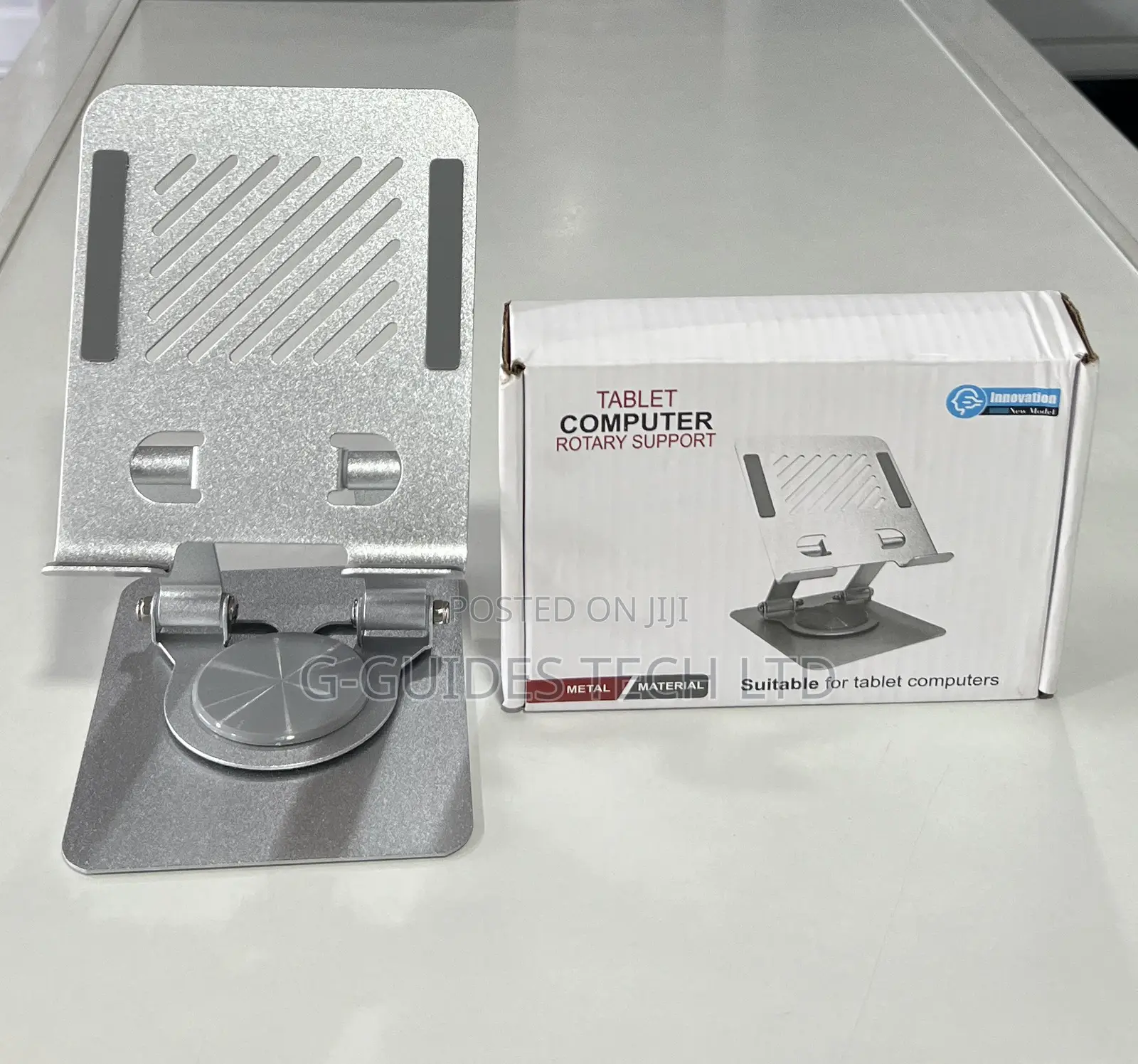 Tablet Stand With Rotating Base