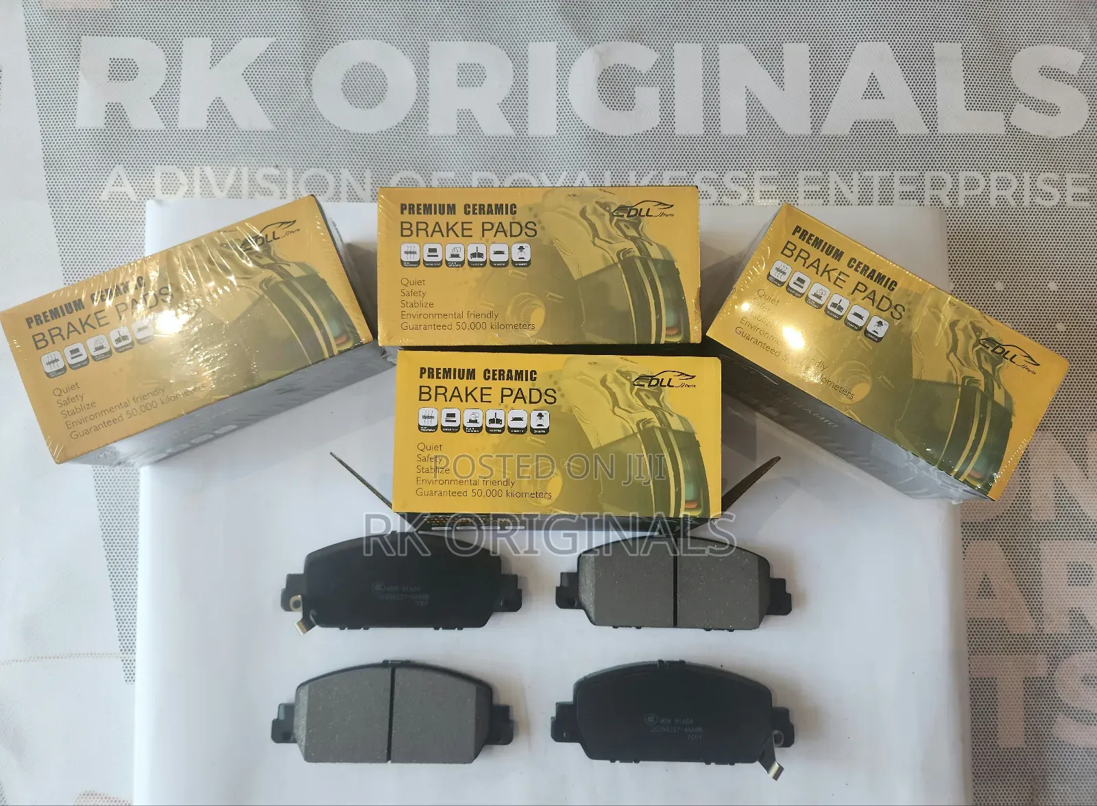 Honda Accord 13-25/Hrv 16-22 Ceramic Front Brake Pad