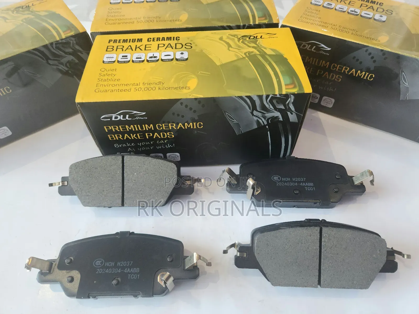 Honda 	Cr-v	2017-2025 Ceramic Back Brake Pad