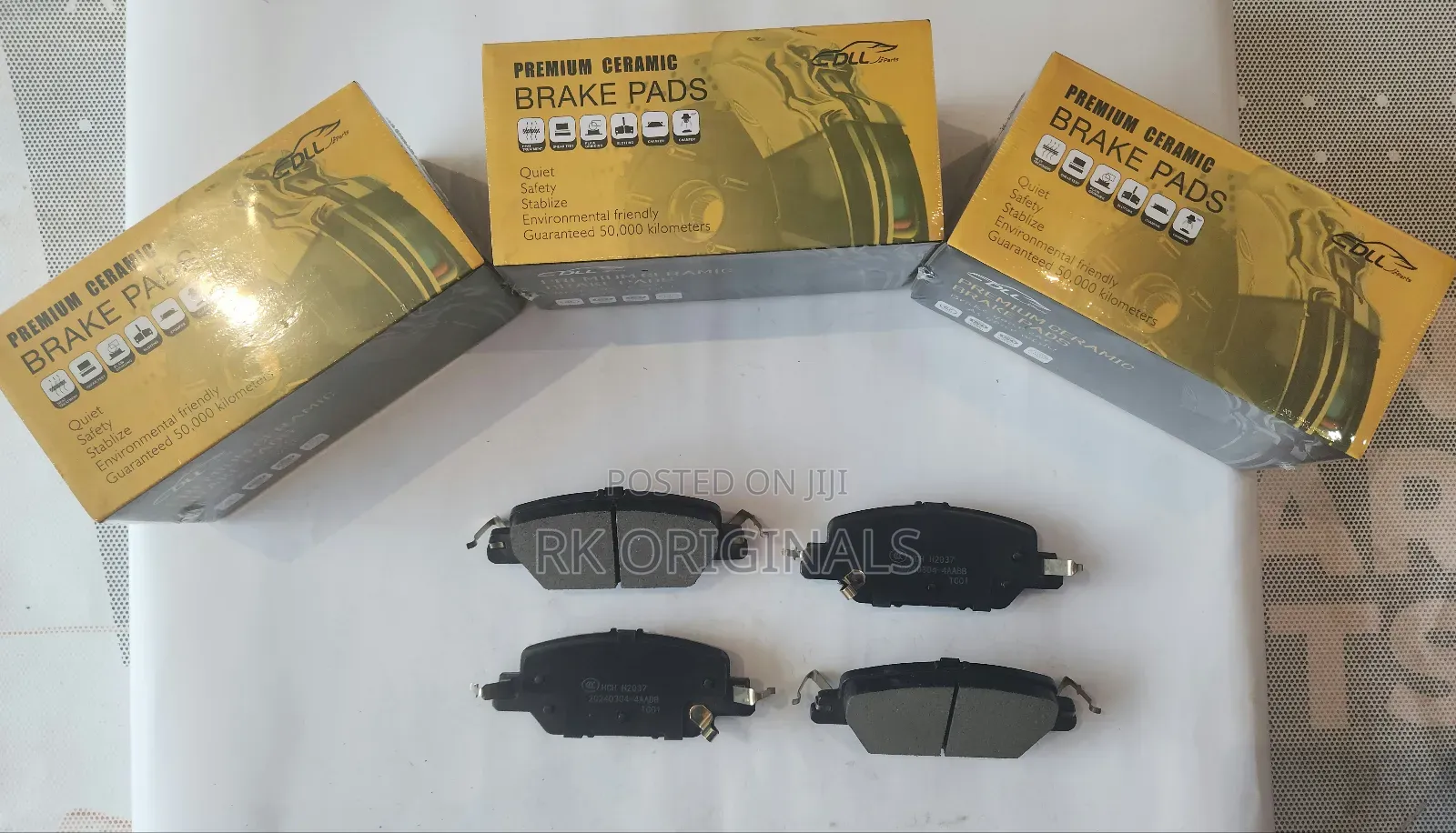 Honda 	Cr-v	2017-2025 Ceramic Back Brake Pad