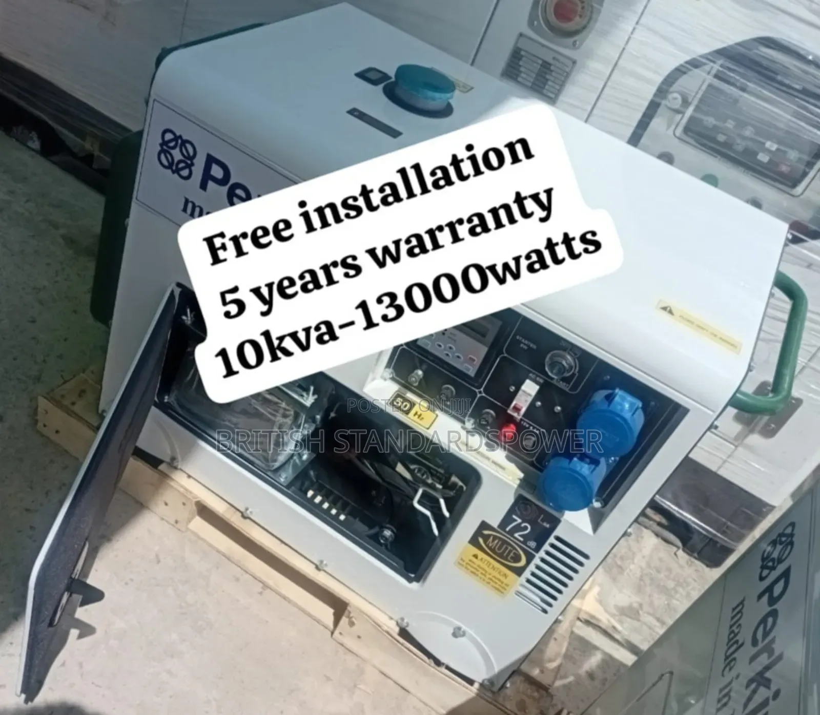 Powerburst 10kva Silent Diesel Generator