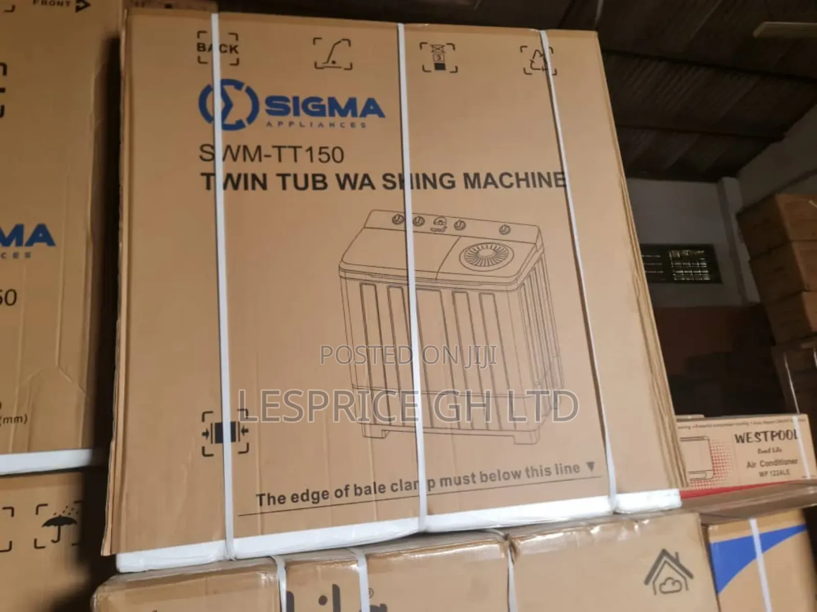 Wash Easily ~ Sigma 15kg Washing Machine