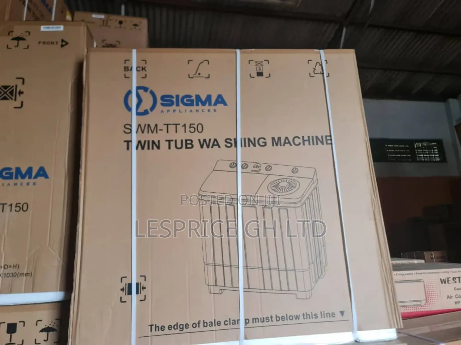 Powerful Sigma 15kg Twin Tub Washer