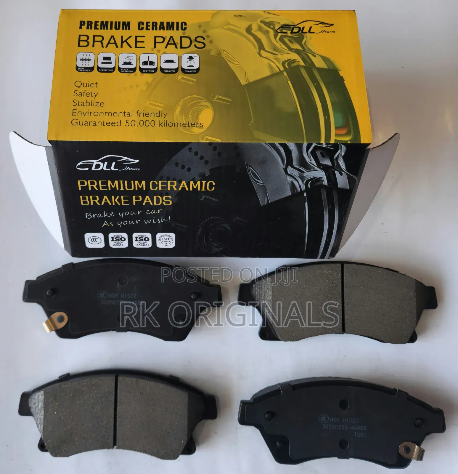 Cruze 10-15/Sonic 12-17 Ceramic Front Brake Pads