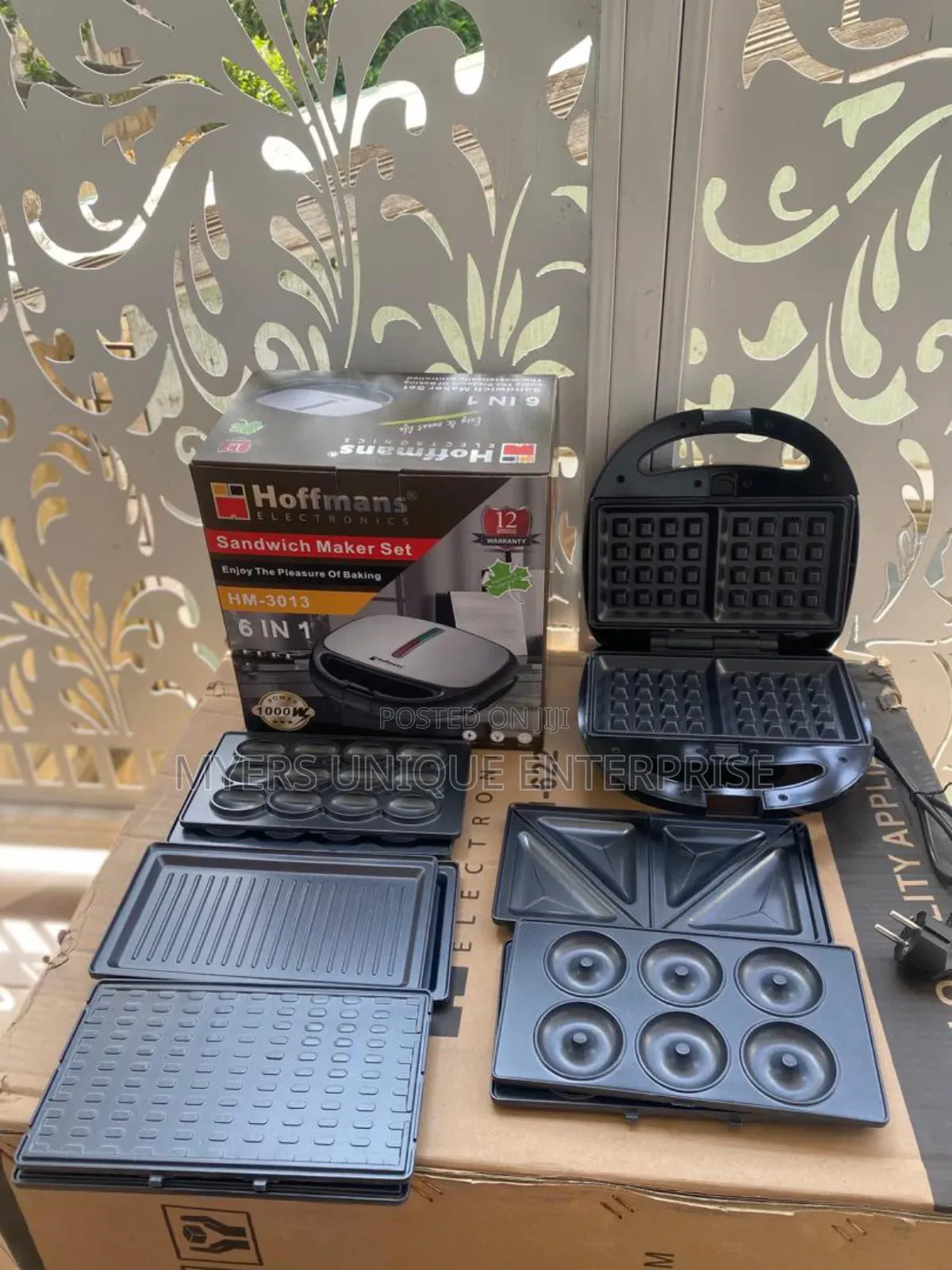 Premium Quality Hoffmans 6in1 Sandwich Maker for Home Use