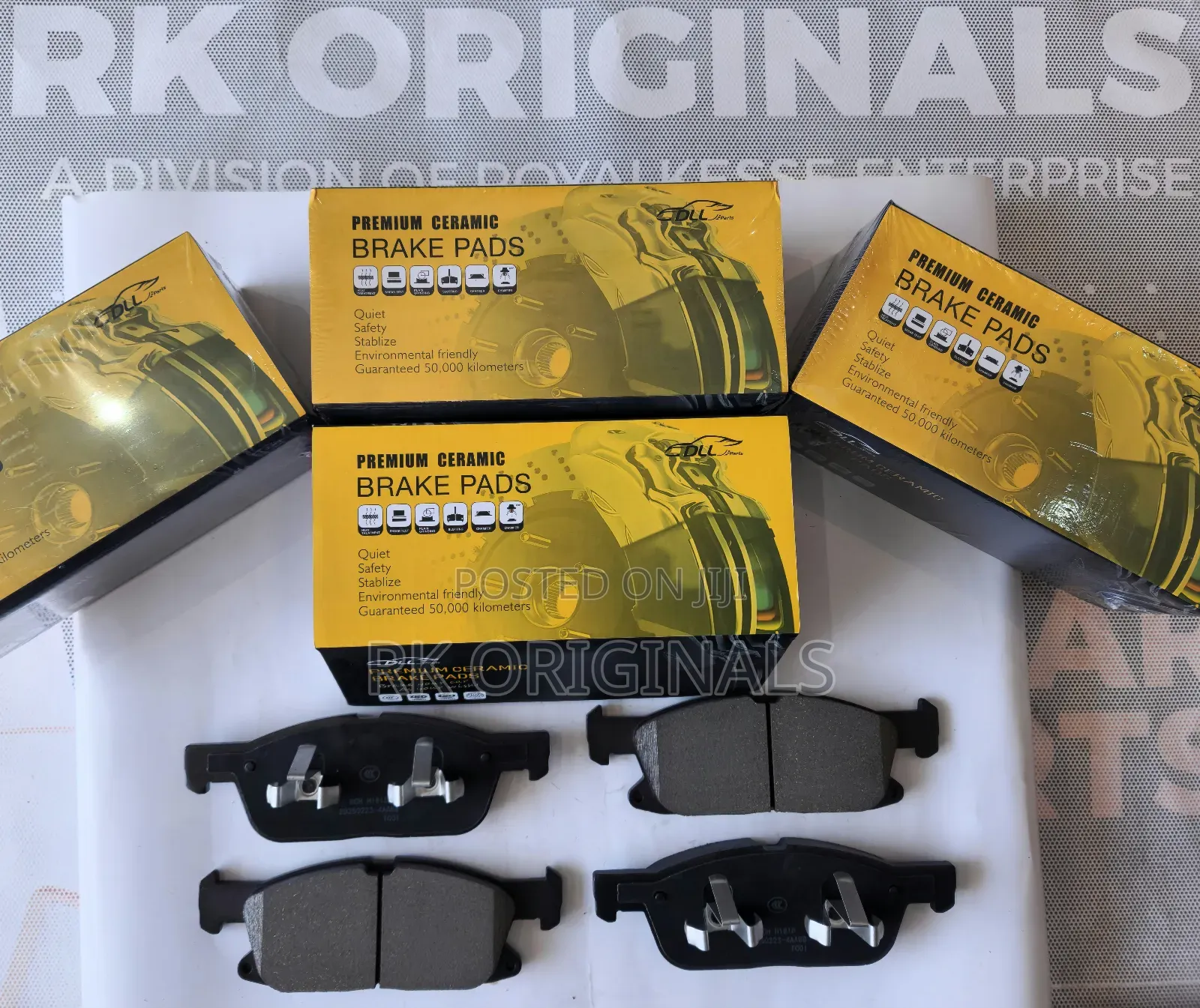 Ford Edge 2015-2021 Ceramic Front Brake Pads