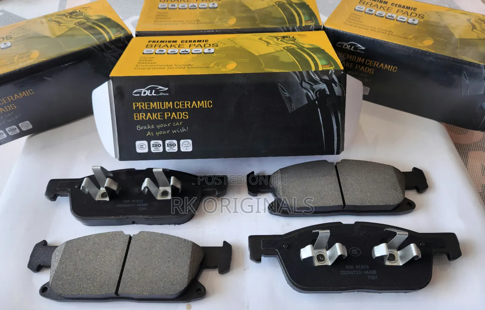 Ford Edge 2015-2021 Ceramic Front Brake Pads