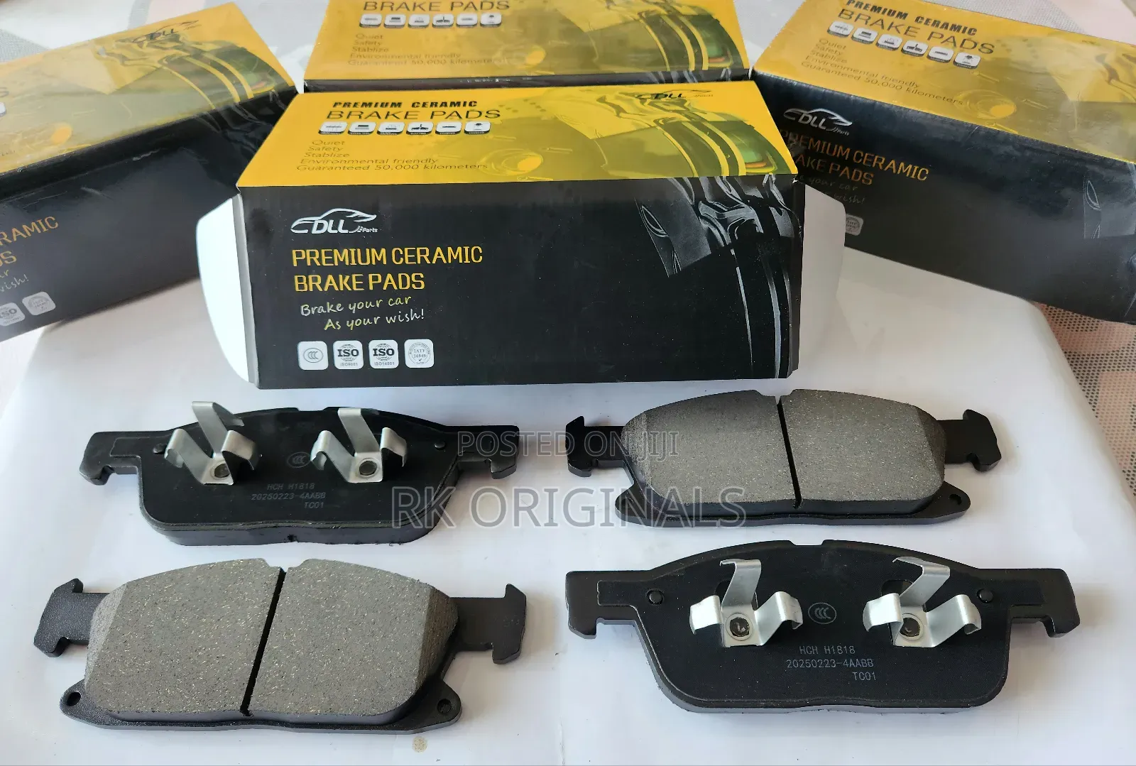 Ford Edge 2015-2021 Ceramic Front Brake Pads
