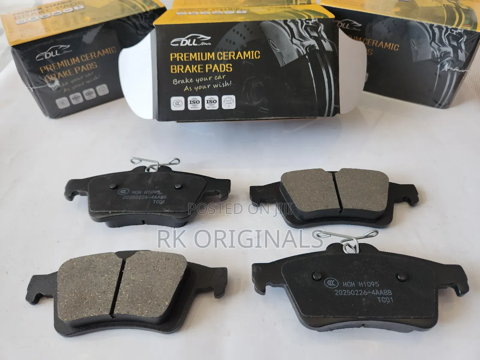 Escape 17-19/Focus12-18/Ecosport18-22 Ceramic Back Brake Pad