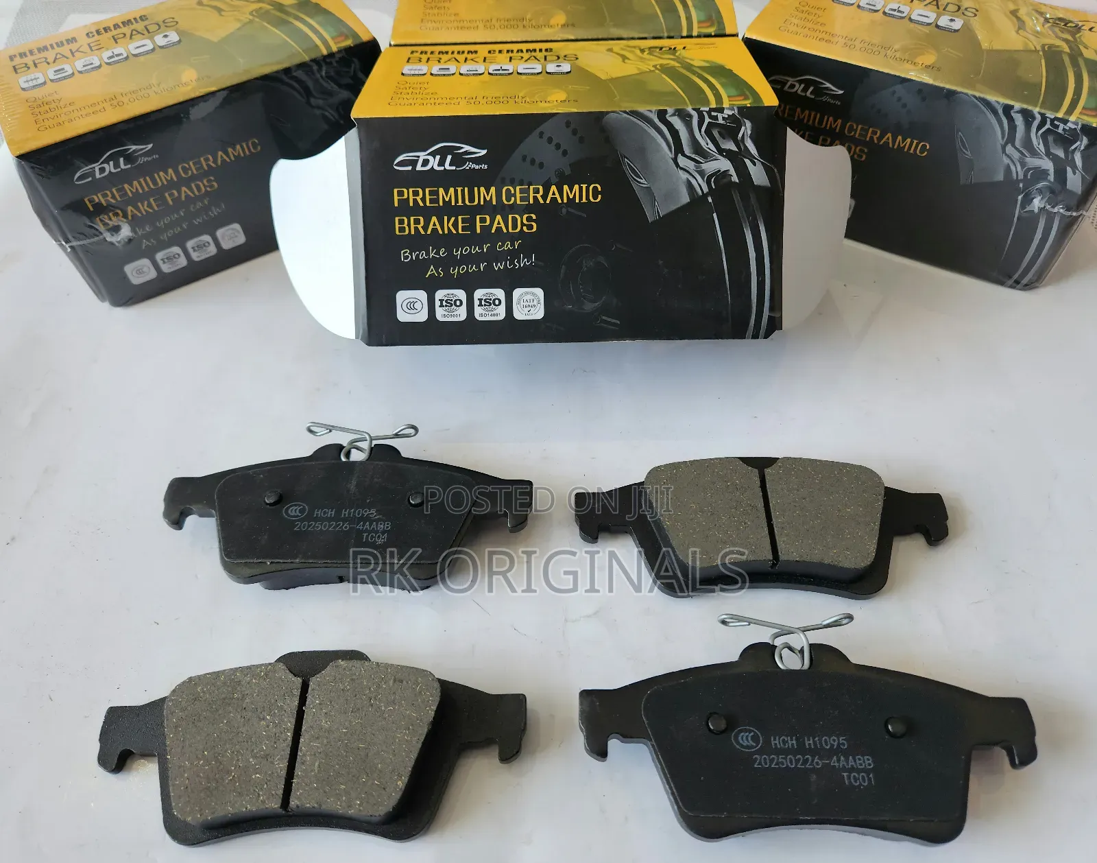 Escape 17-19/Focus12-18/Ecosport18-22 Ceramic Back Brake Pad