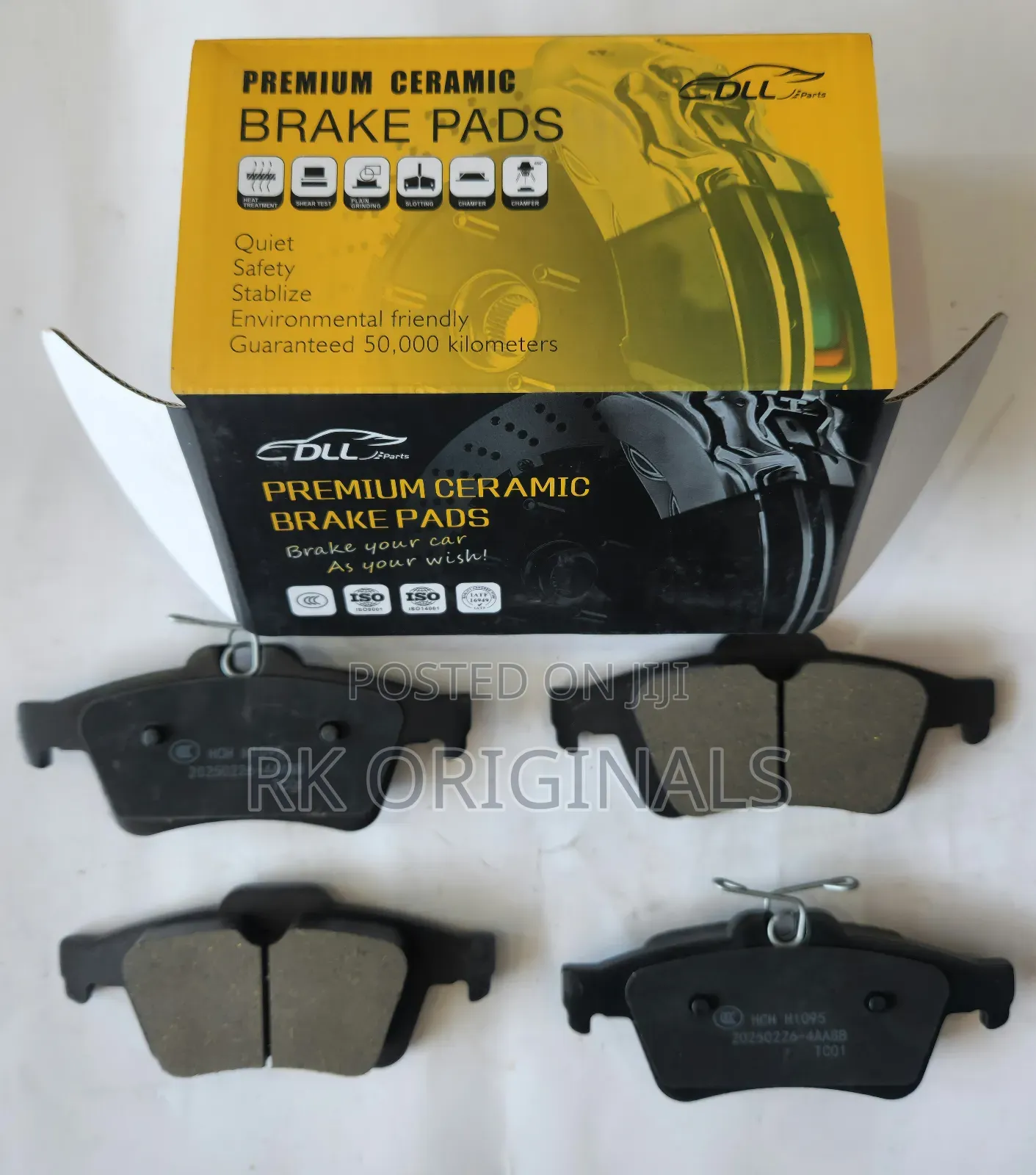 Escape 17-19/Focus12-18/Ecosport18-22 Ceramic Back Brake Pad