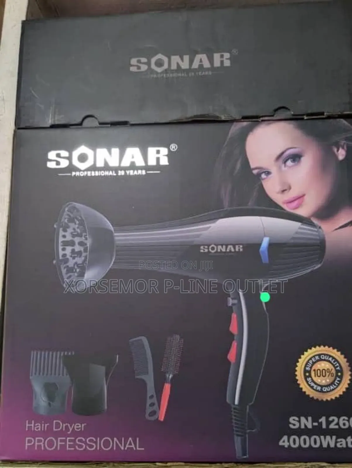 Sonar Sn- 1260 Hair Dryer