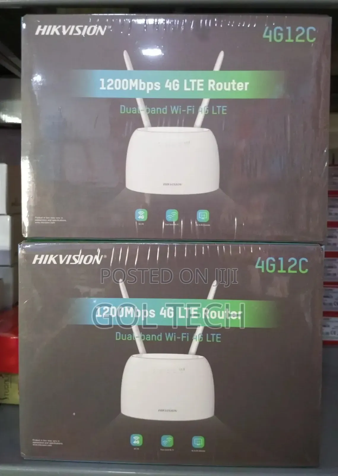 Hikvision 4g Universal Router 1200mbps 4g12c Dual Band