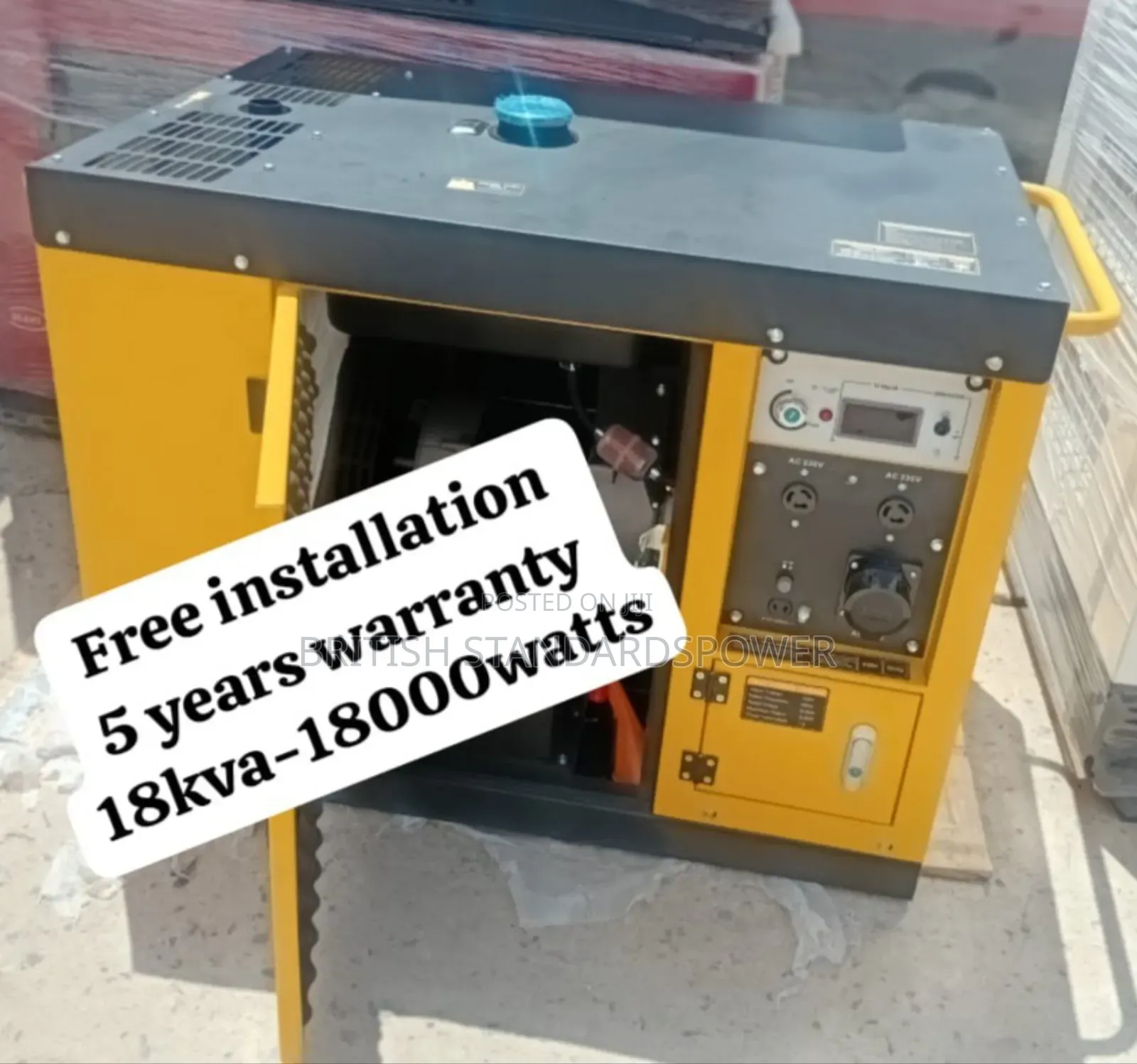 High Impact Power 18kva Diesel Generator