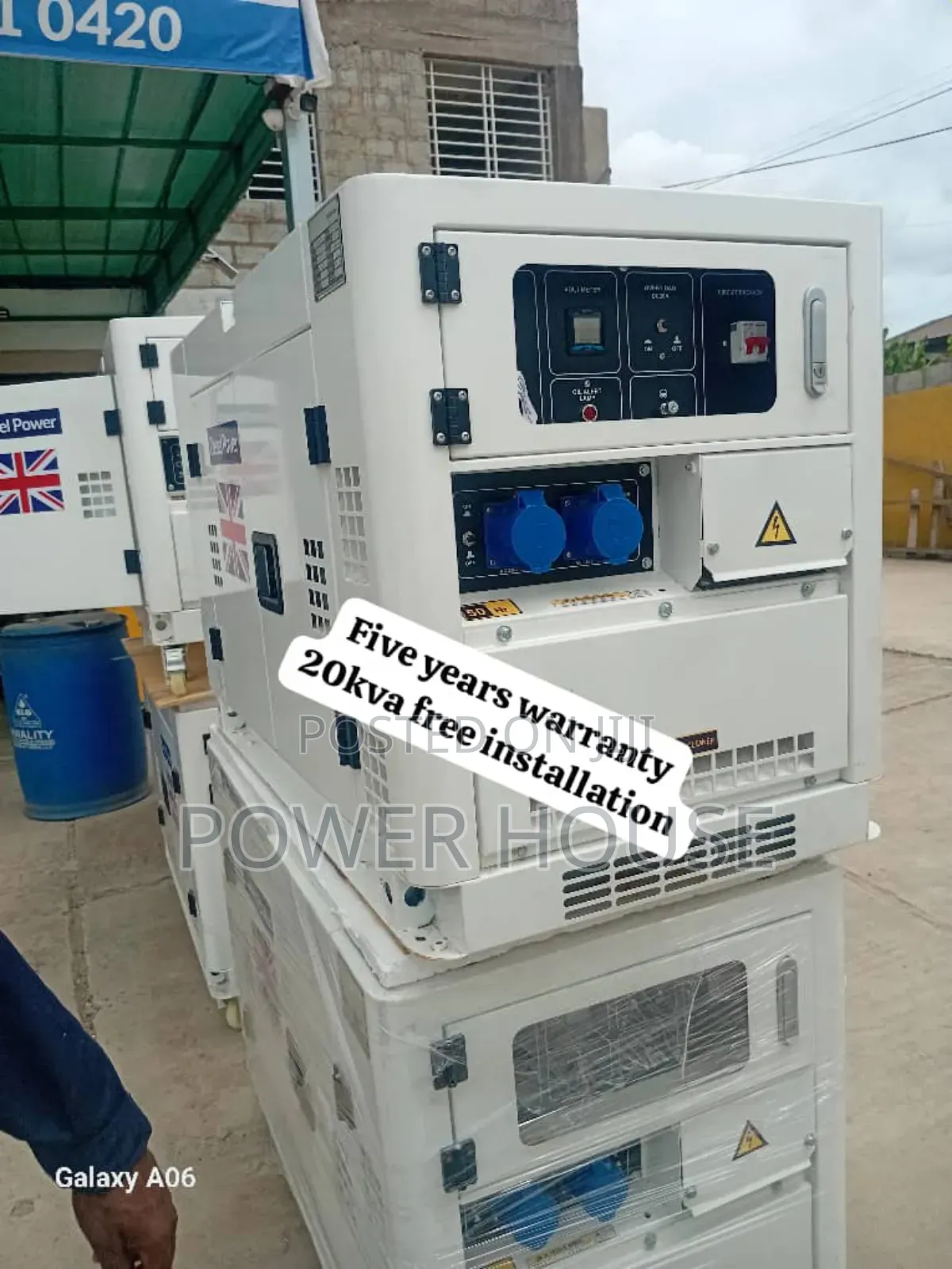 Engineering Design Solutions 20kva Perkins Diesel Generator