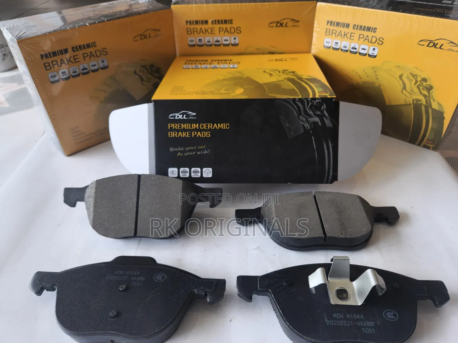 Focus13-18/Ecosport 18-22/C-max12-18 Ceramic Front Brake Pad