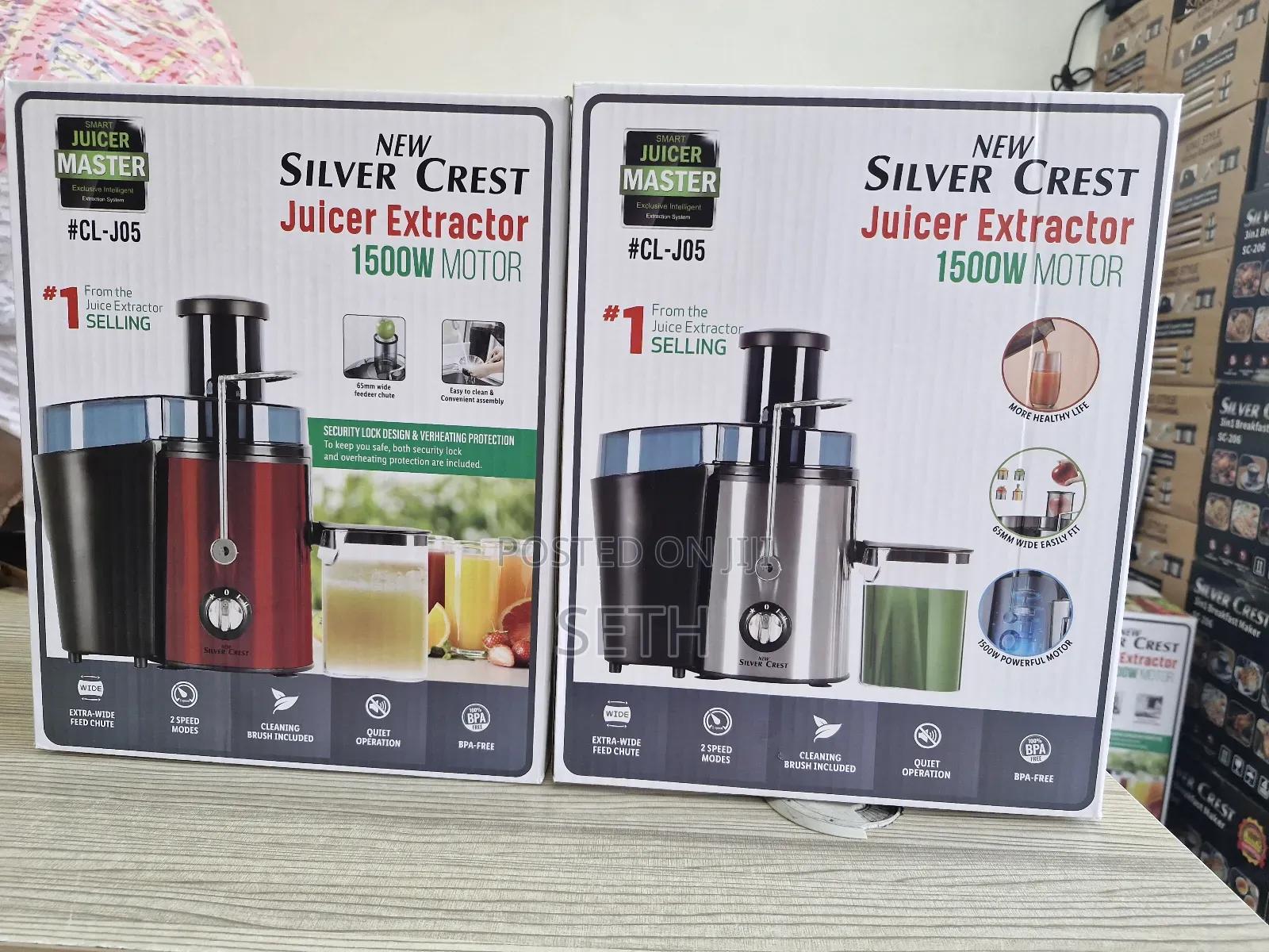 Silver Crest Juice Extractor Juicer
