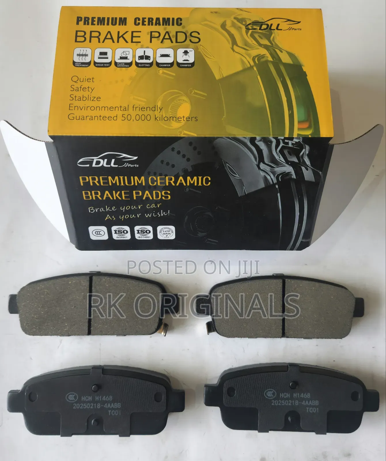 Cruze 10-15/Sonic 13-17 Ceramic Back Brake Pads