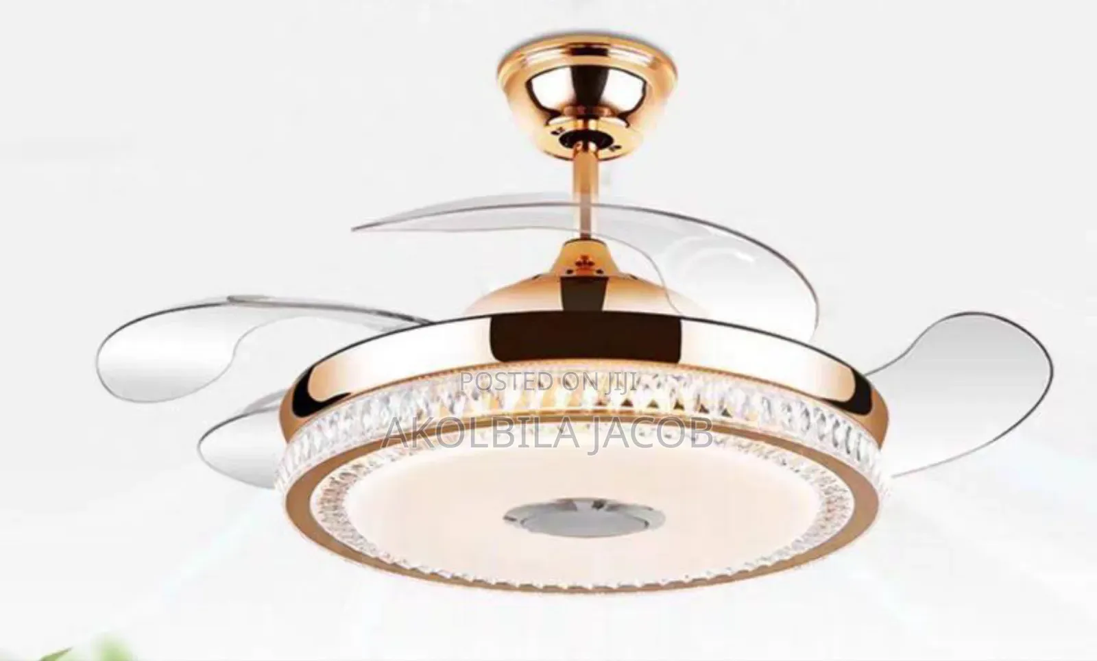 Celling Fan Light With Bluetooth Speaker