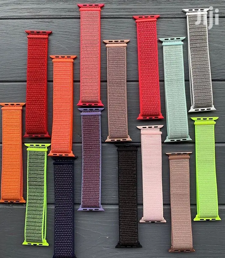 Nylon Crested Sport Apple Watch Band Strap 4 Series 1-11