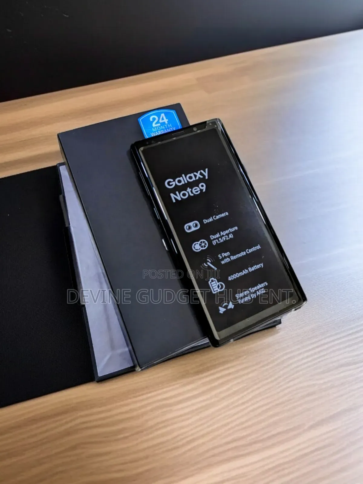 New Samsung Galaxy Note 9 128 GB Gray
