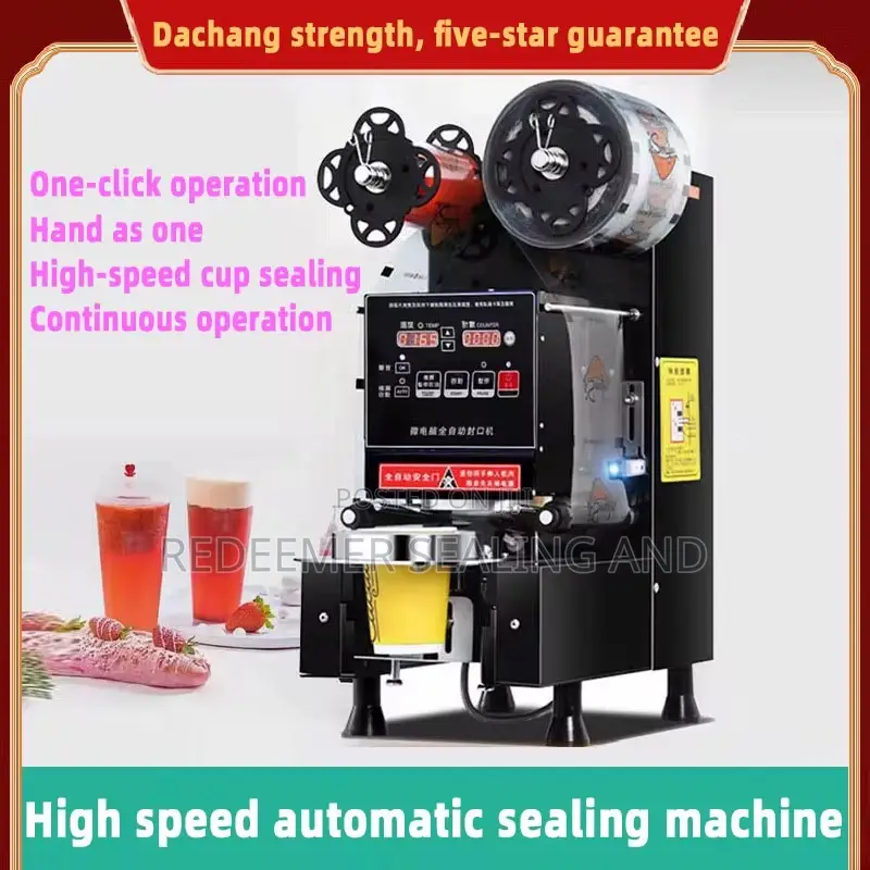 Fully Automatic Cup Sealer Machine