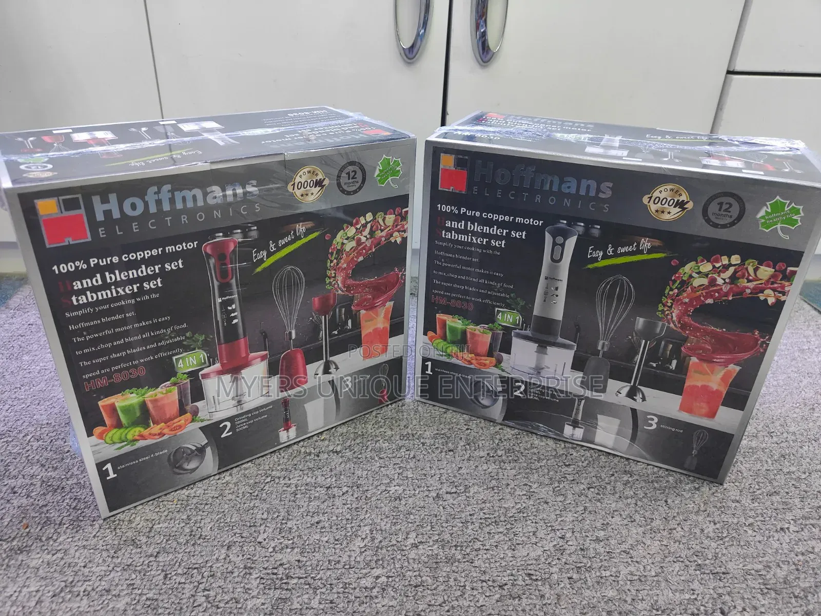 Pure Copper Motor 4in1 Blender Hoffmans Electronics