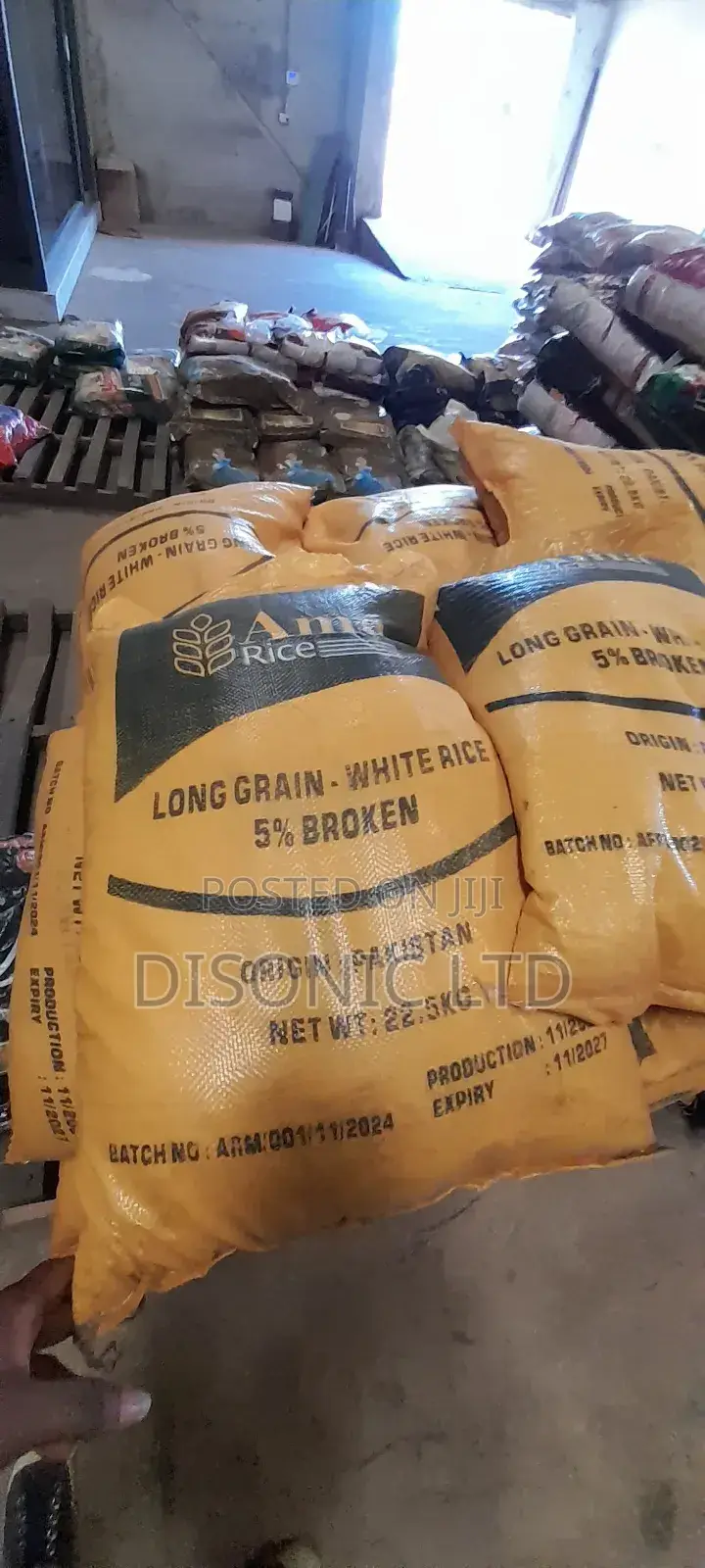 Ama Pakistan Rice 22.5kg (Wholsale Only)
