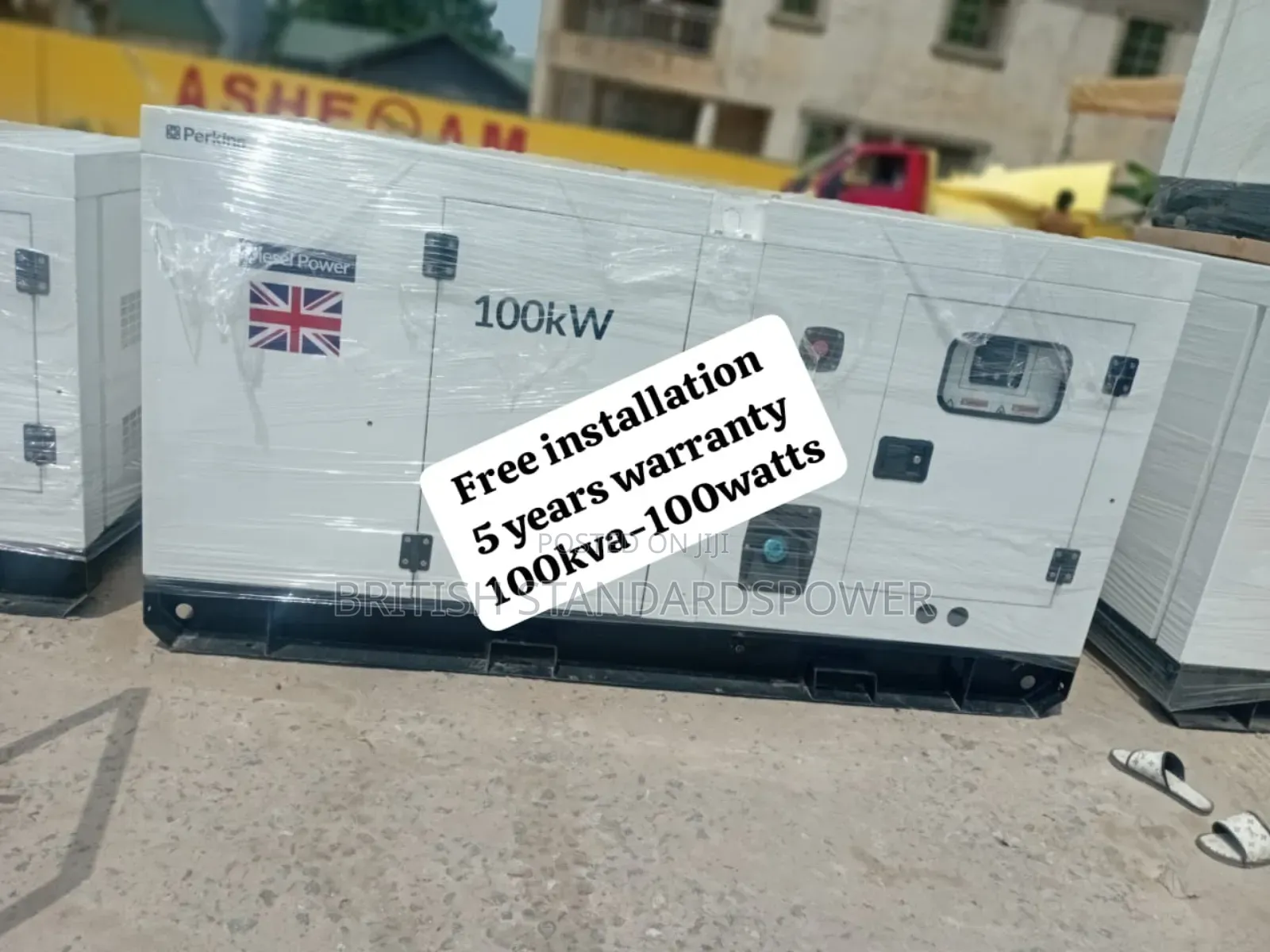 High-Powered Capacity 100kva Silent Diesel Generator