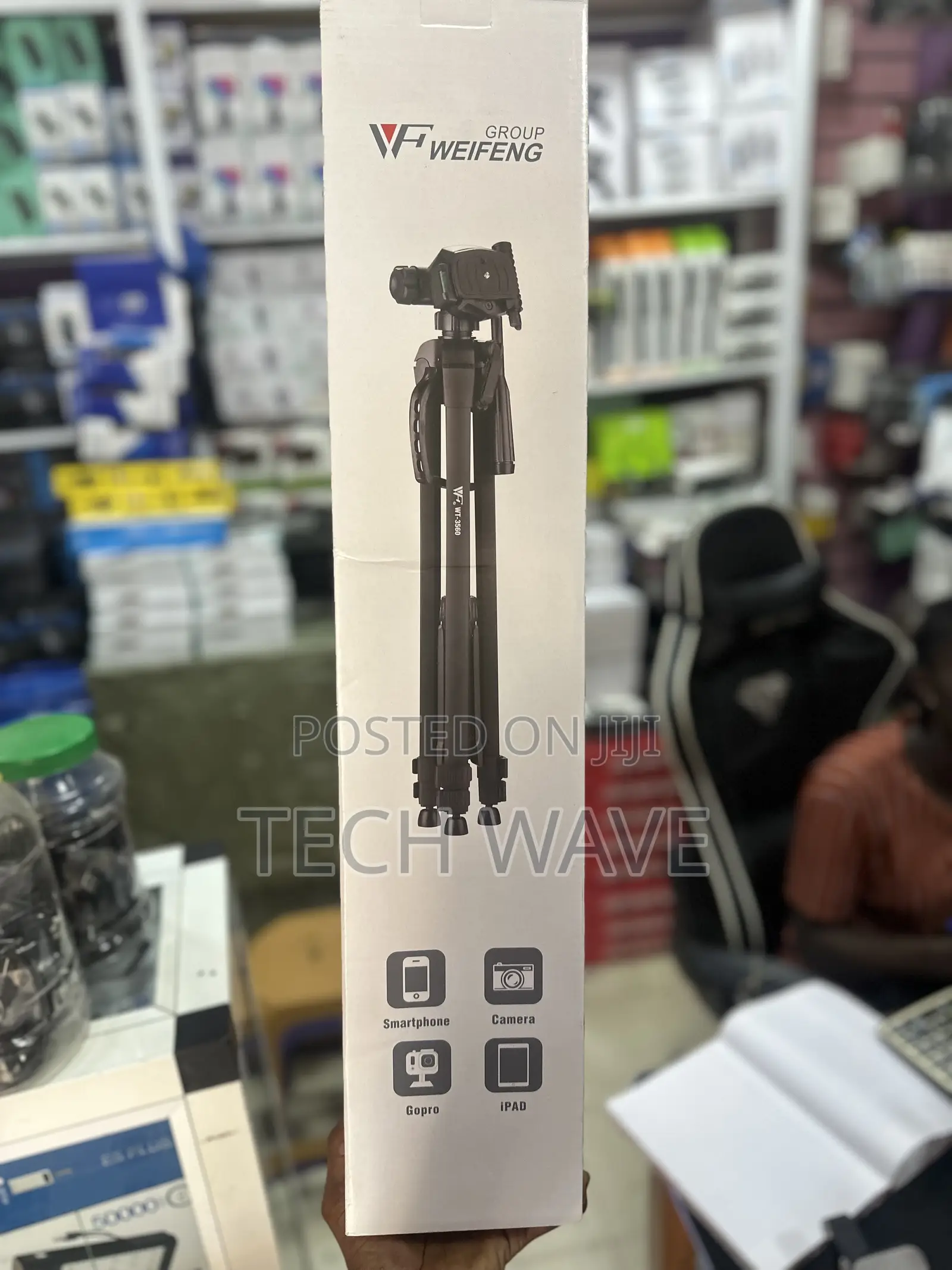Wt 3560 Tripod Stand for Camera and Phones