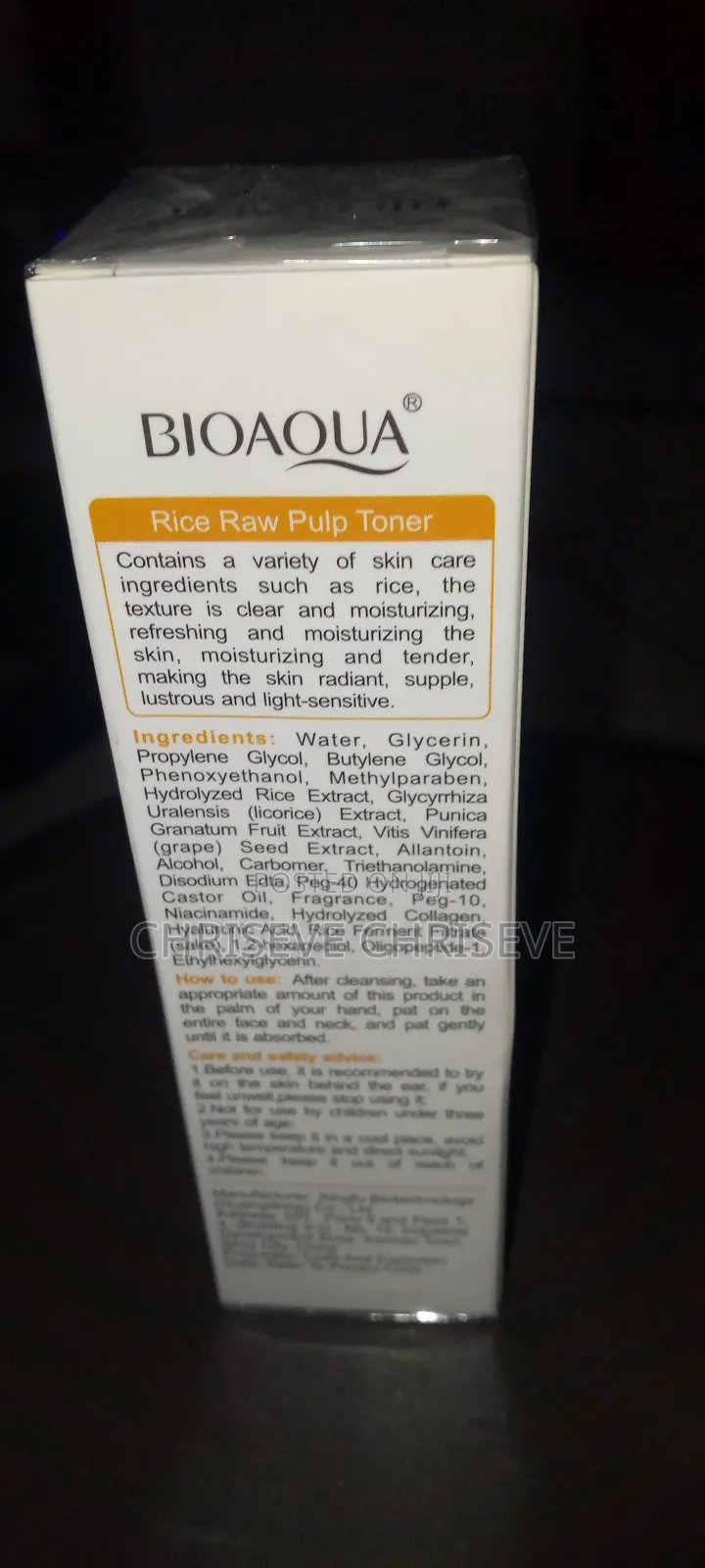 Rice Toner for Face