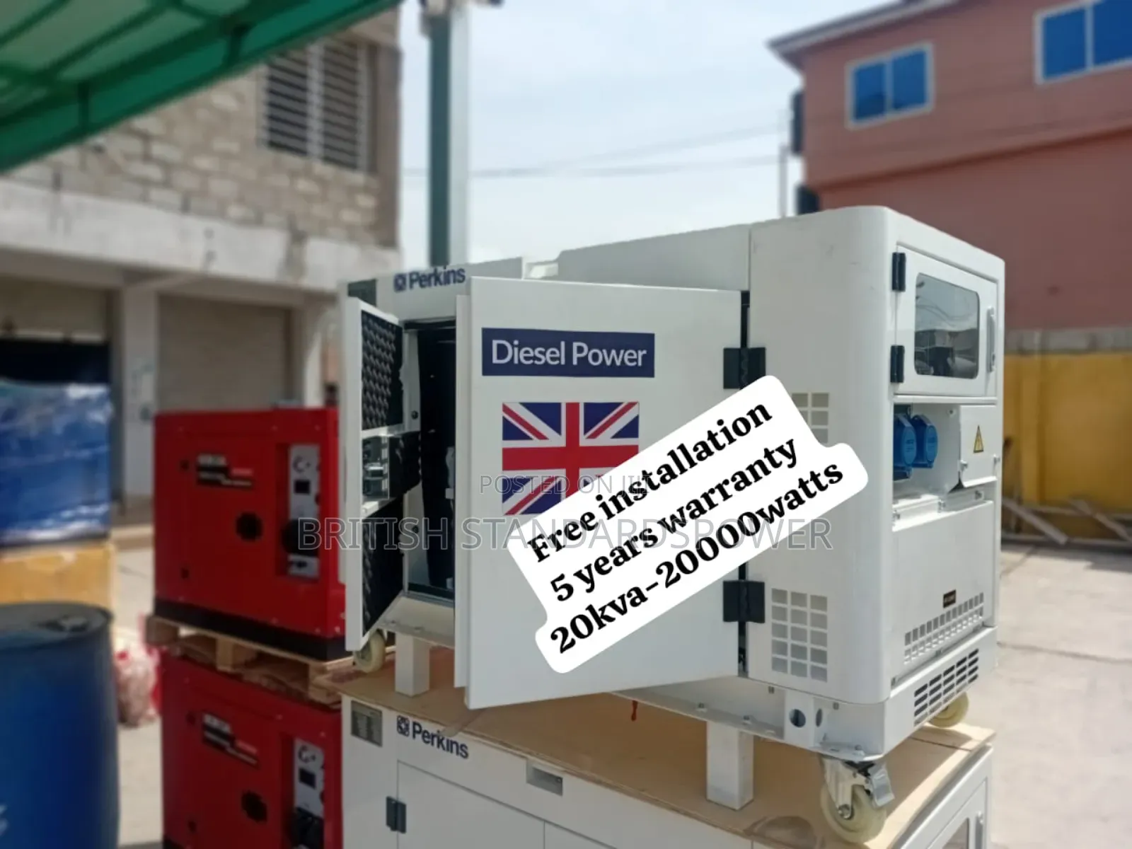 Auxiliary Power Source 20kva Silent Diesel Generator