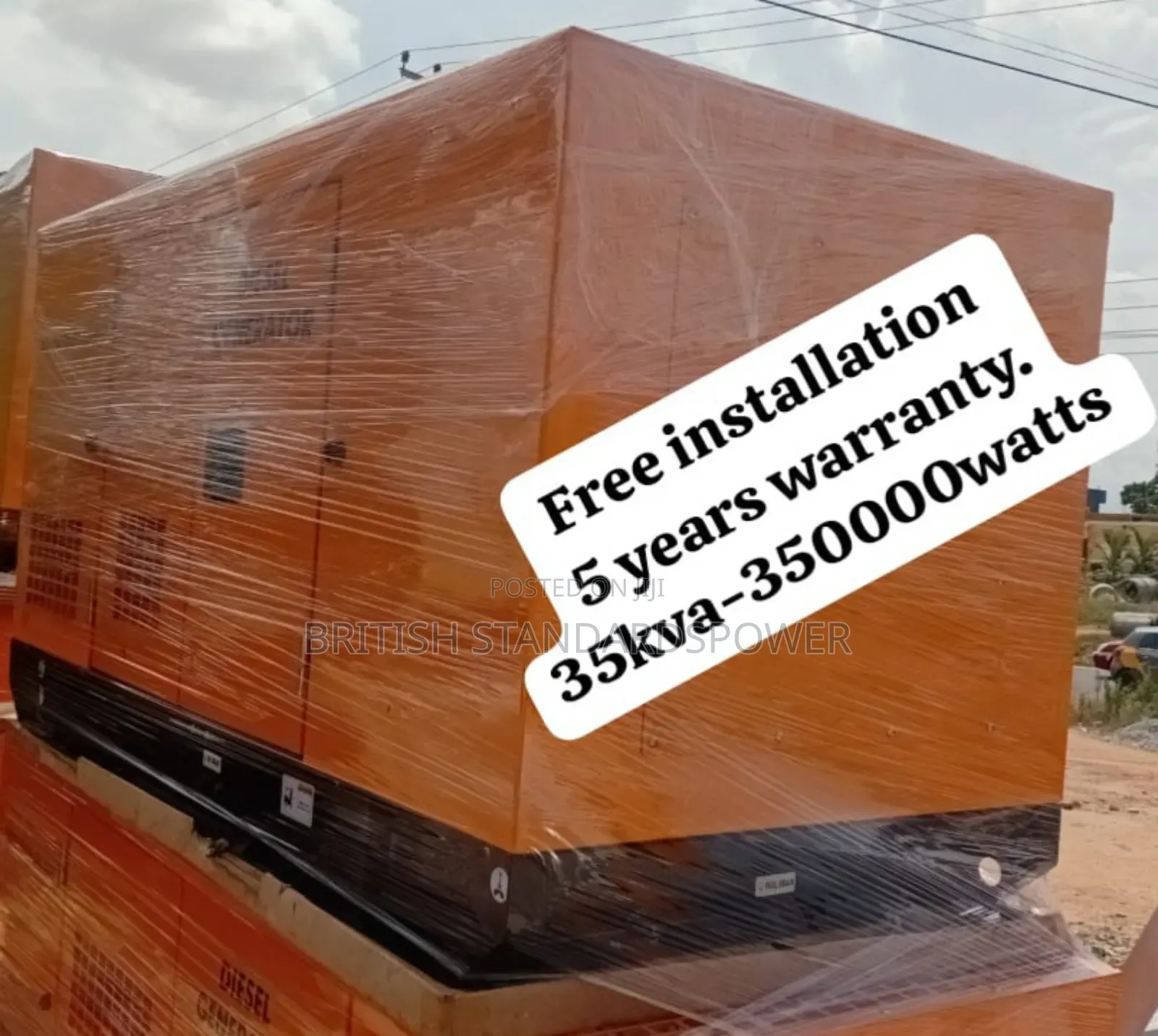 High Octane 35kva Diesel Generator