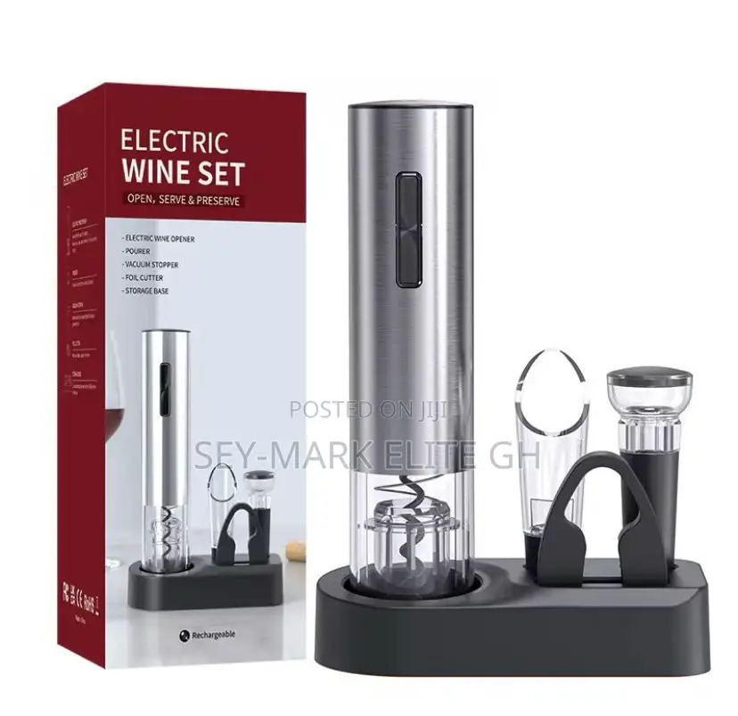 Electric Wine Opener Set