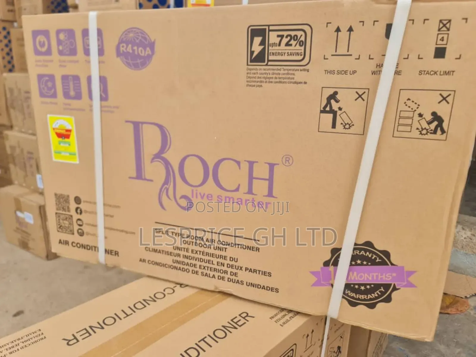 R410a Powered Roch 1.5hp Split Ac