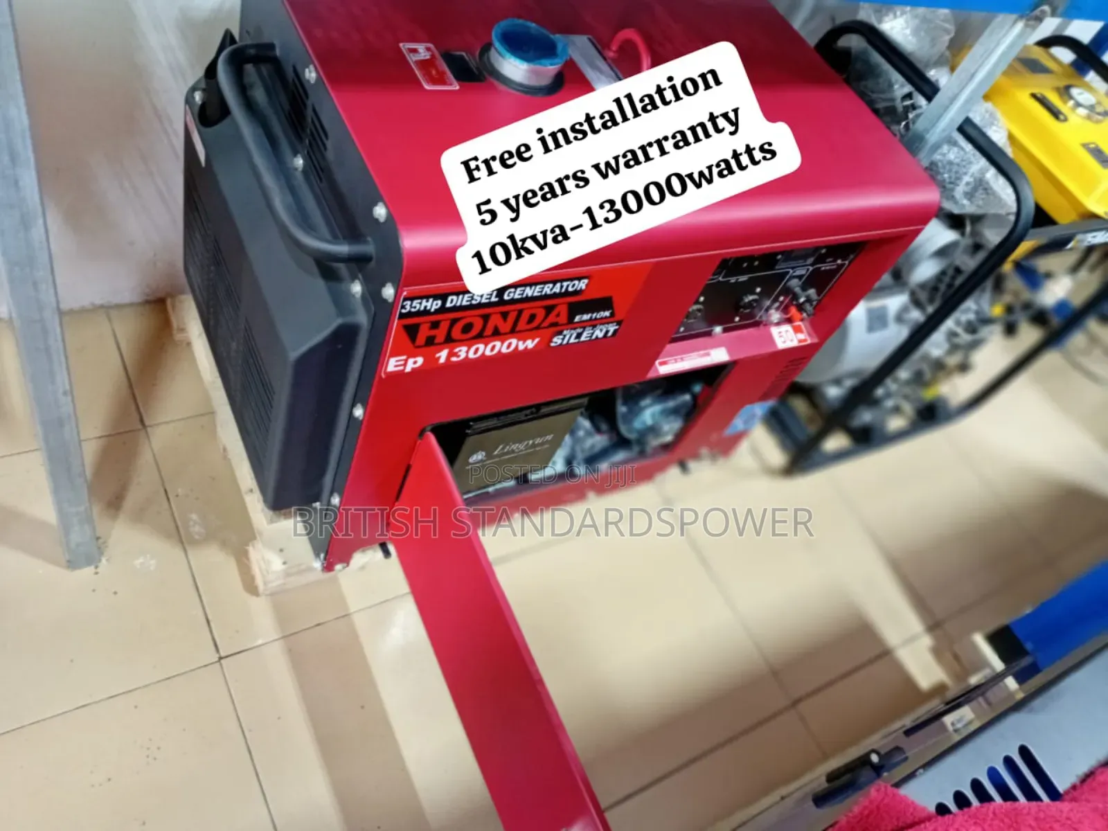Plant Power Supply 10kva Diesel Generator