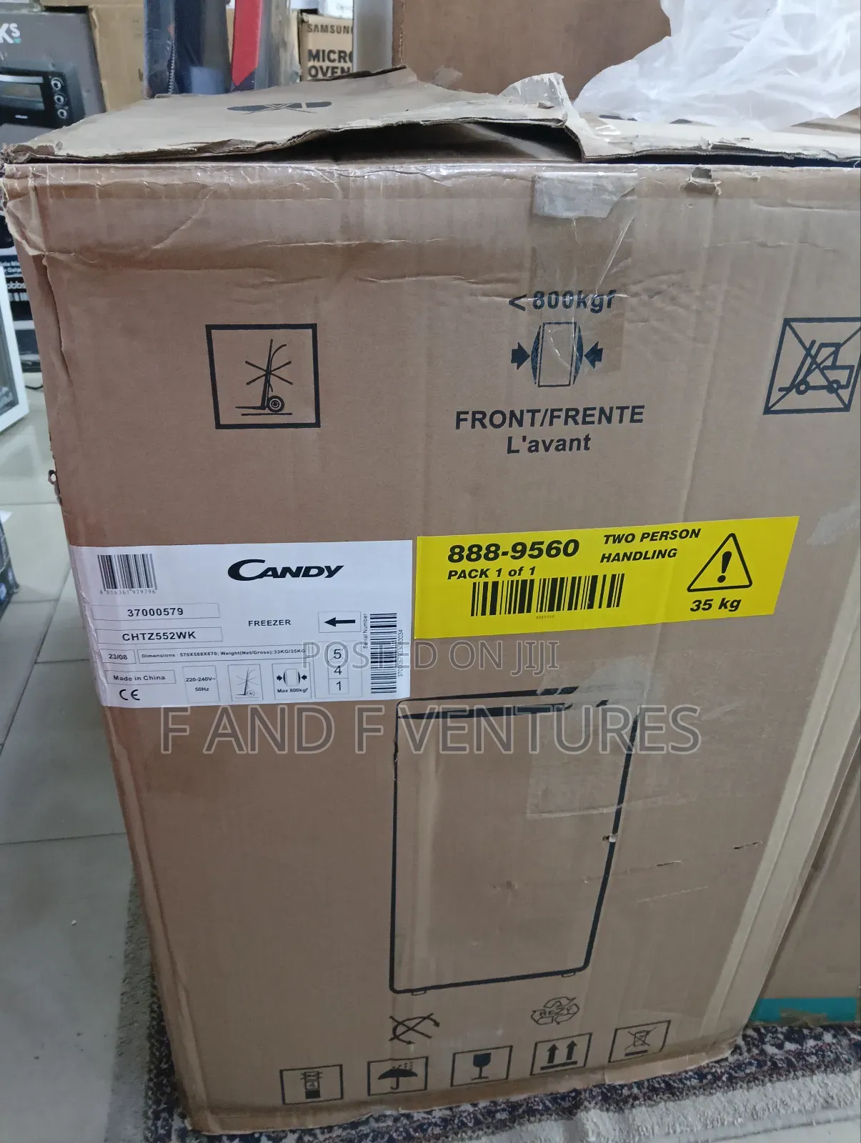 Candy Table Top Freezer - 127l Uk