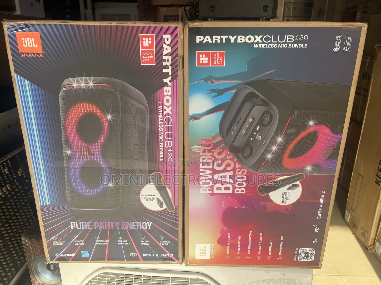 Brand New JBL Party Box Club 120