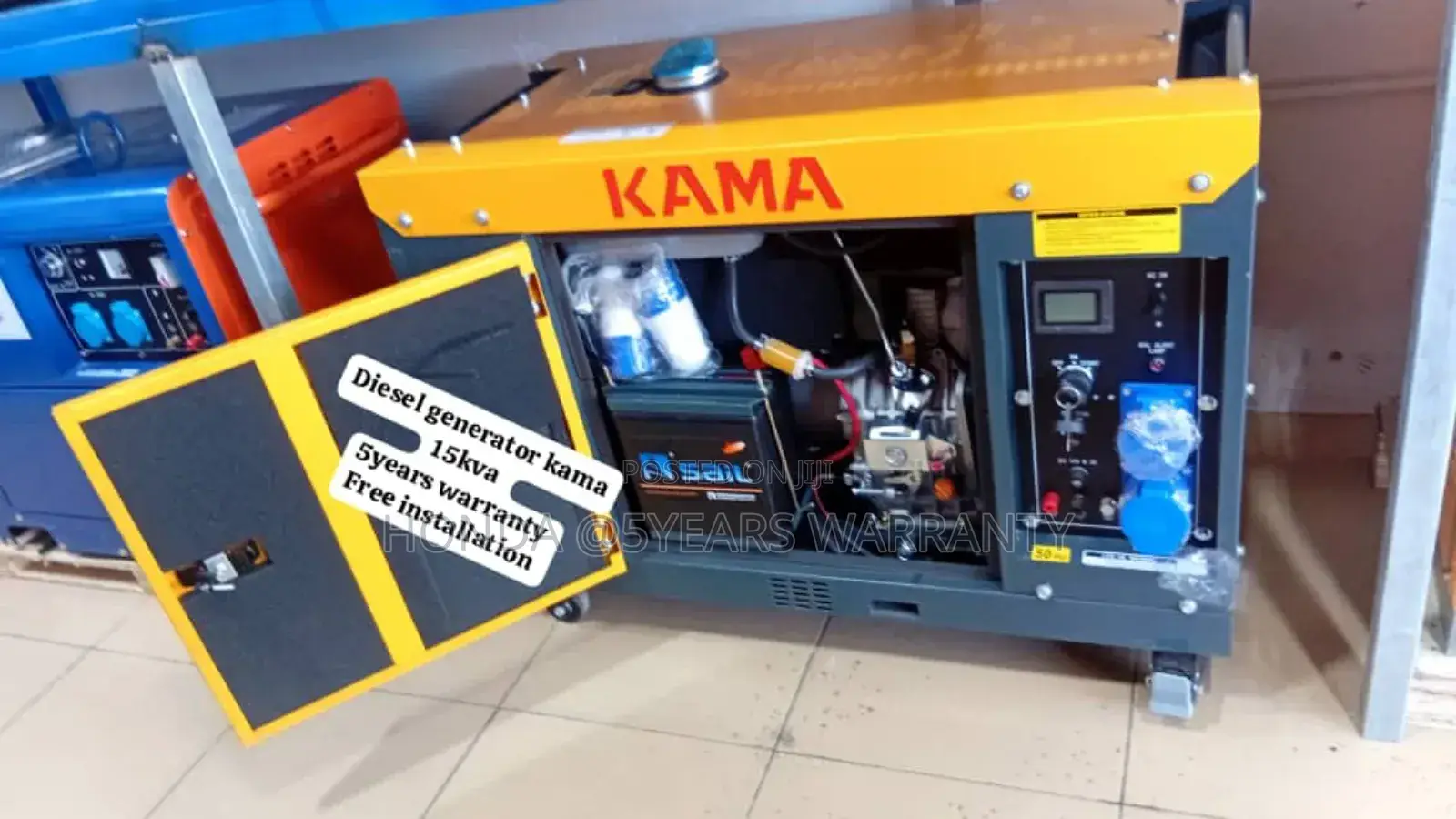 Spiral Electric Energy 15kva 16500watt Generator Diesel 15kv