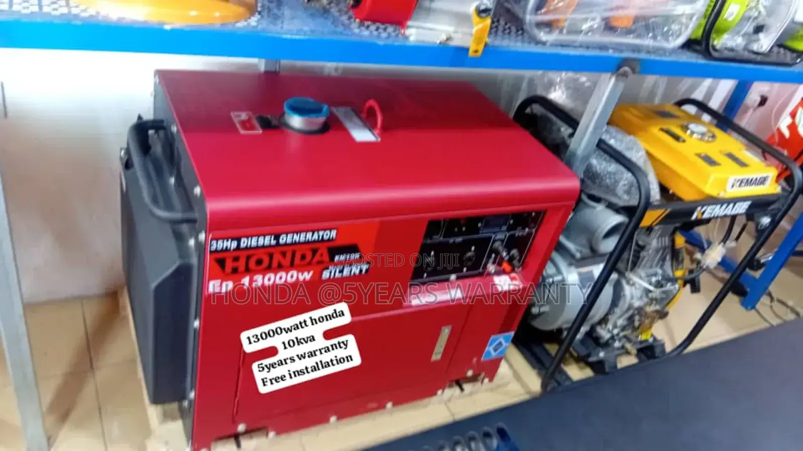 Strengthen Electric Flow With Honda 13000watt 10kva