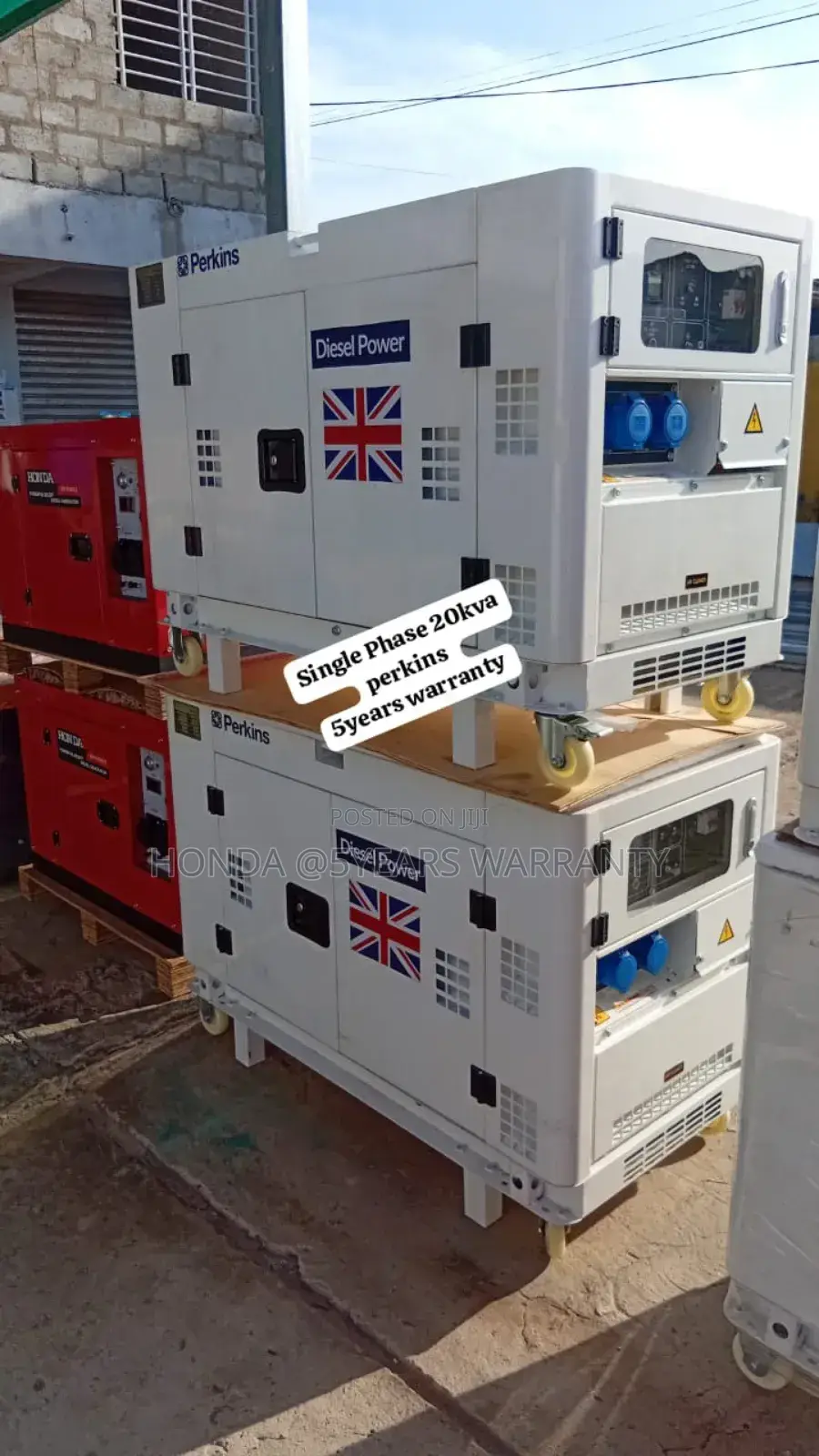 Turn on Electric Power With Perkins 20kva Generator 20kva