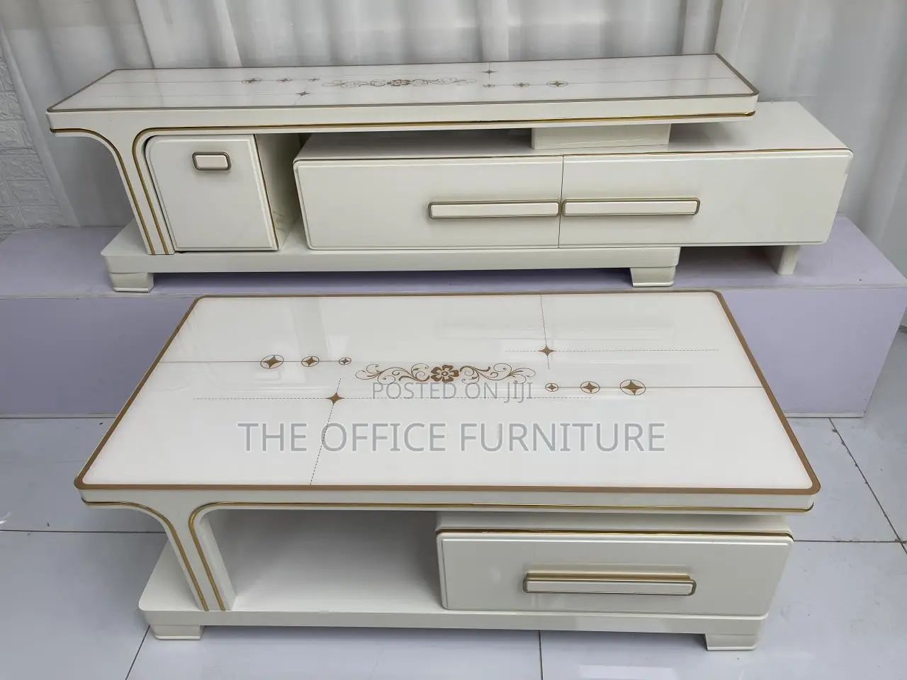Modern Tv Stand and a Center Table