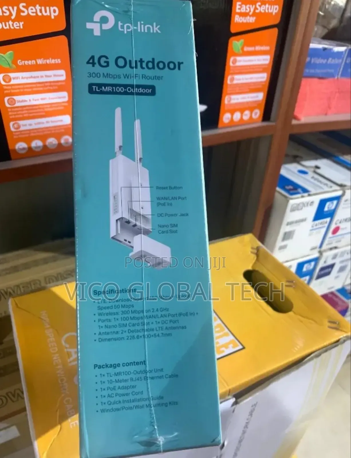 Tp-link 4g Outdoor Router Tl-mr100-outdoor
