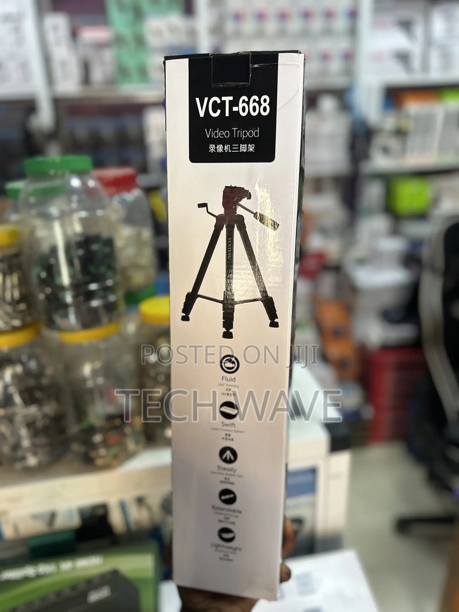 Strong Tripod Stand VCT 668 for Camera Phones
