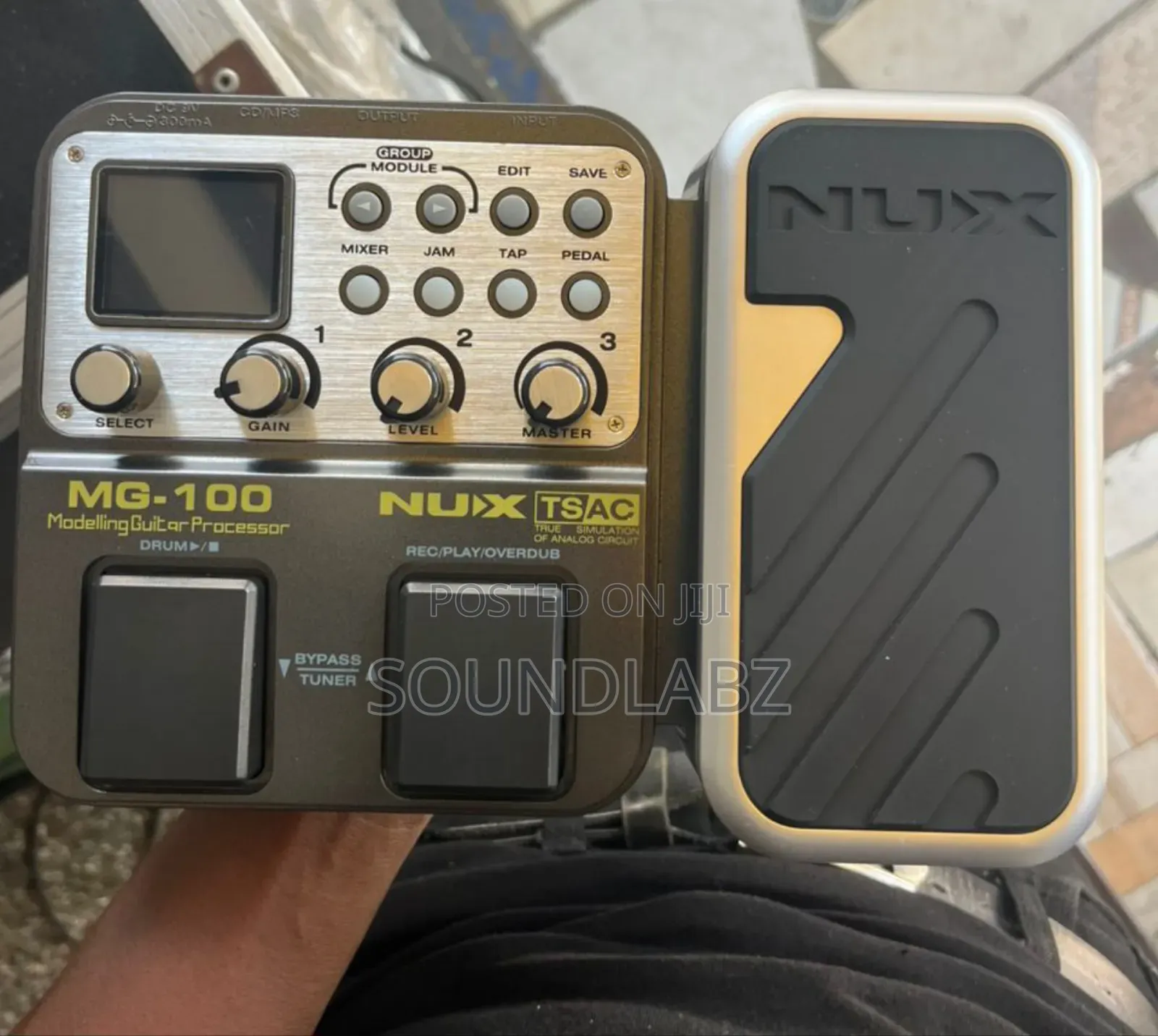 Nux Mg-100 Is A Multi-effects Modeling Guitar Processor