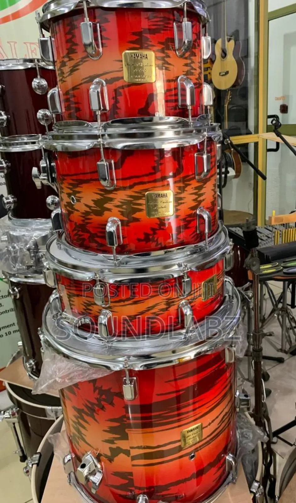 Yamaha 5-piece Professional Maple Custom Drumset