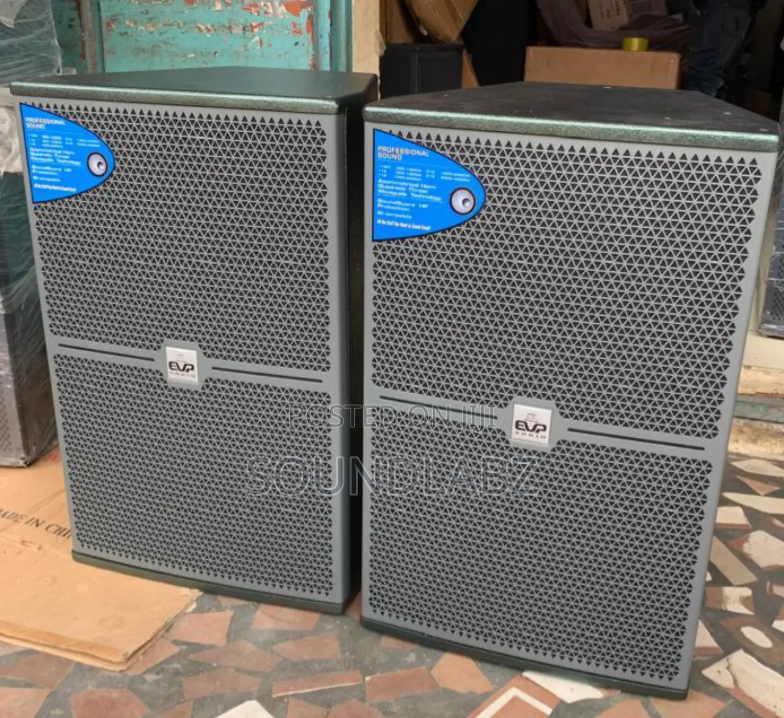Evp 15-inch Dual Half/Short-range Speaker